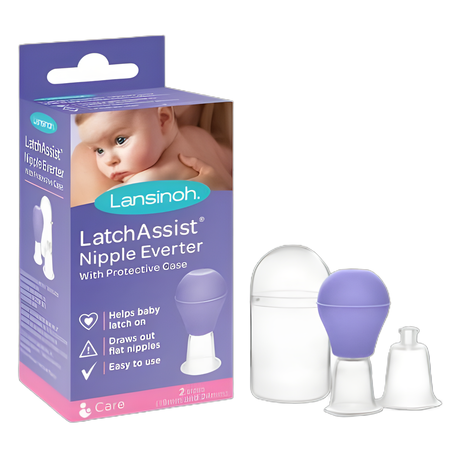 Lansinoh LatchAssist Nipple Everter for Effective Breastfeeding