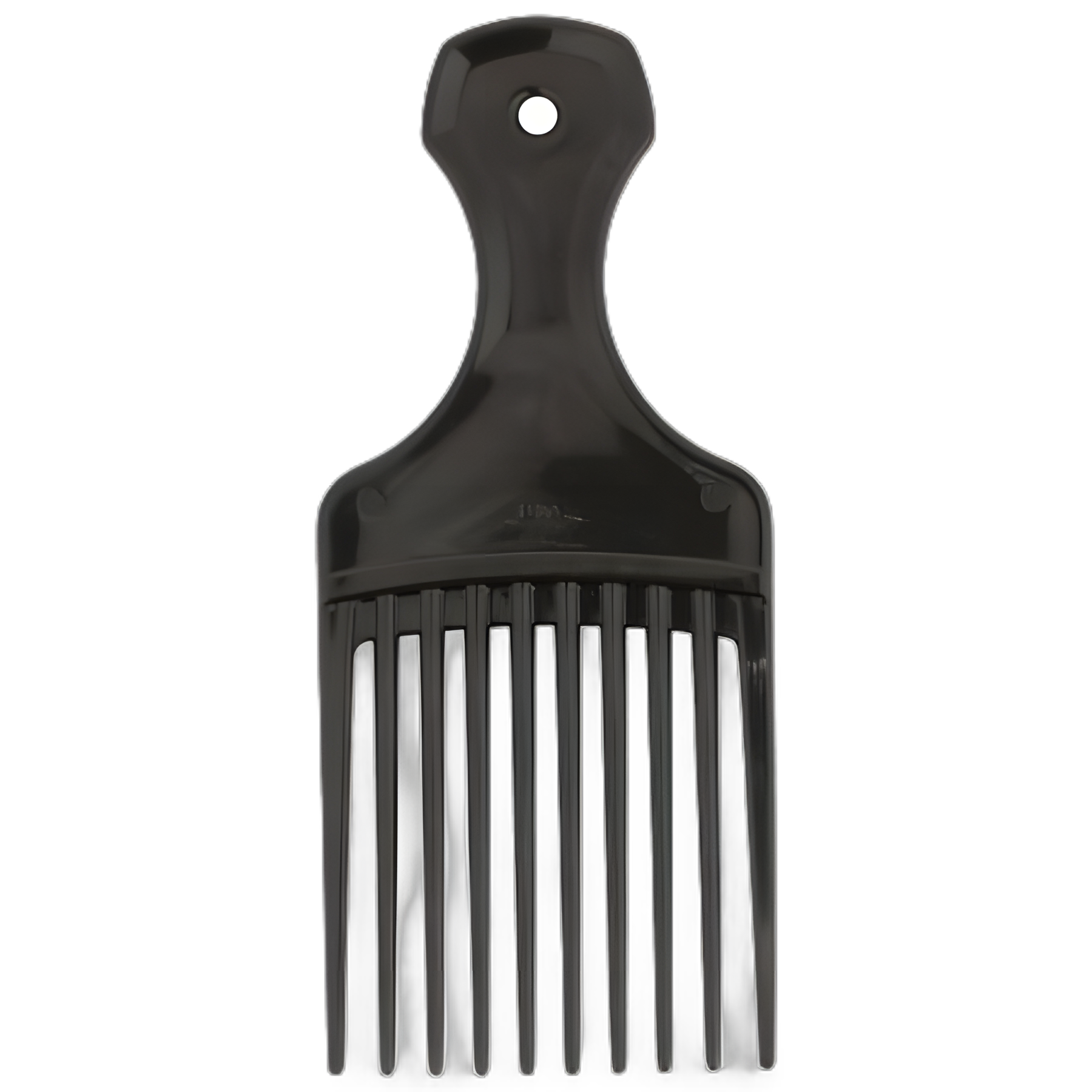 Mini Hair Pick McKesson 5.3 Inch Black Polypropylene