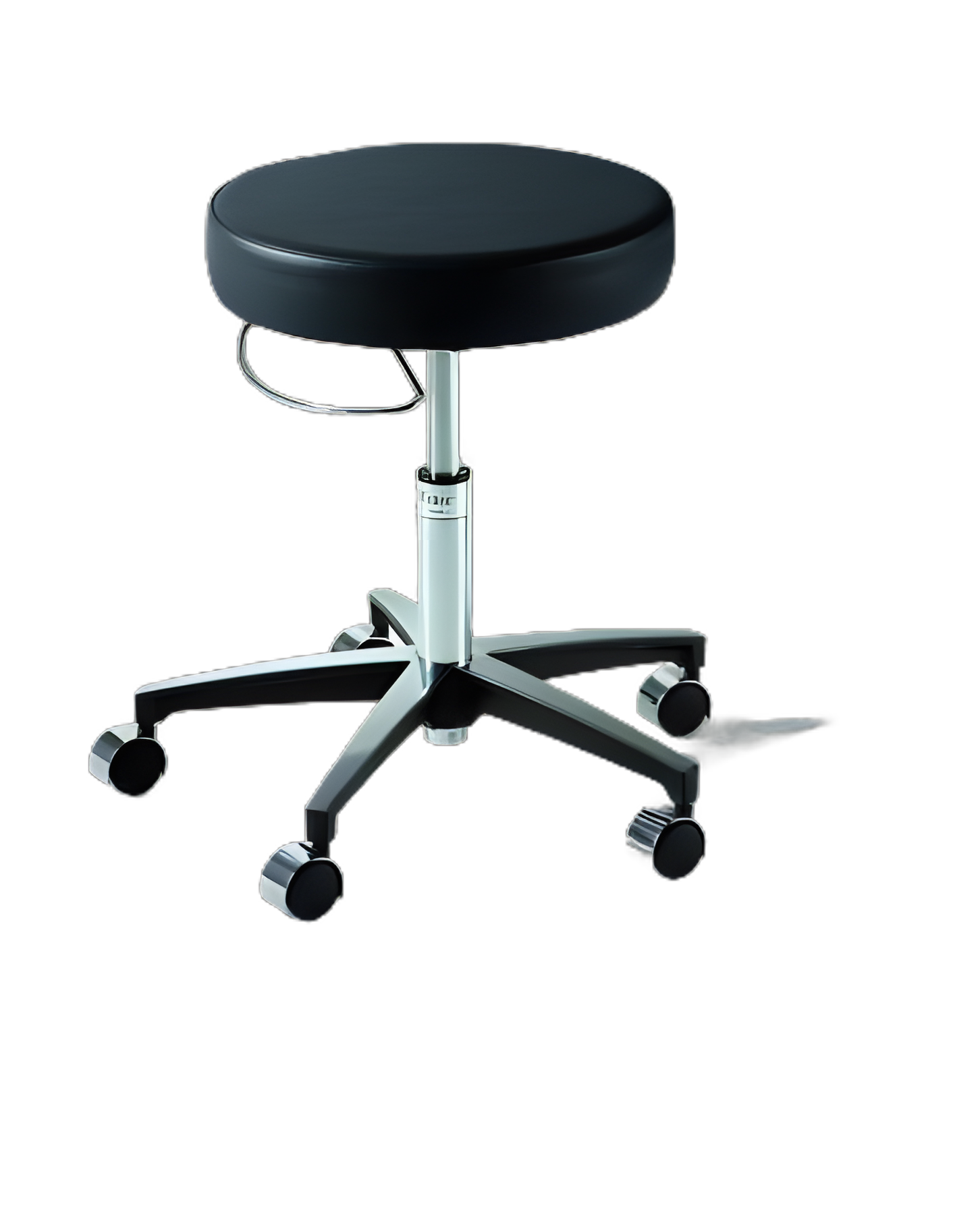 Ritter® 276 Classic Series Air Lift Stool with Pneumatic Height Adjustment - Cranberry