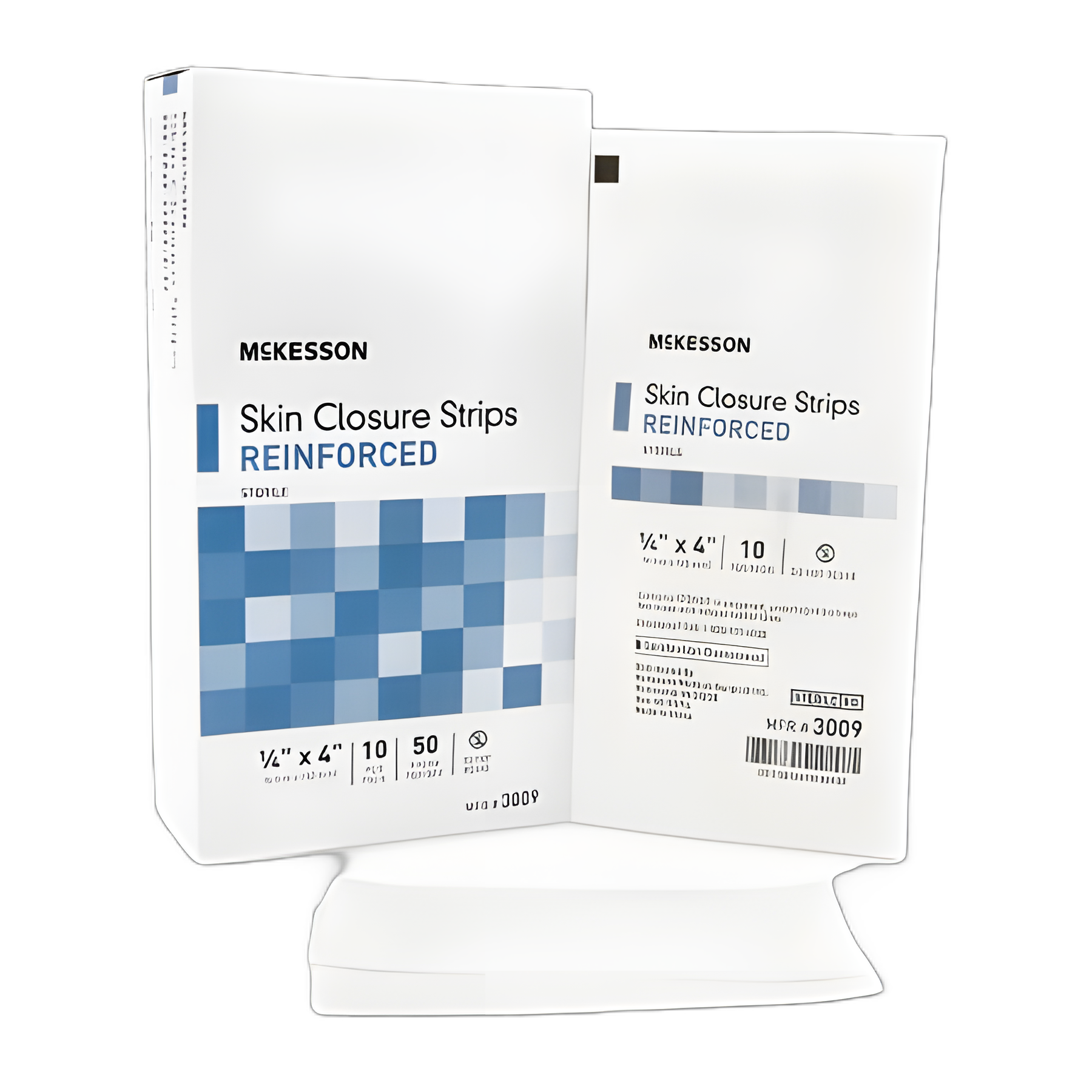 Skin Closure Strip McKesson 1/4 X 4 Inch Nonwoven Material Reinforced Strip White