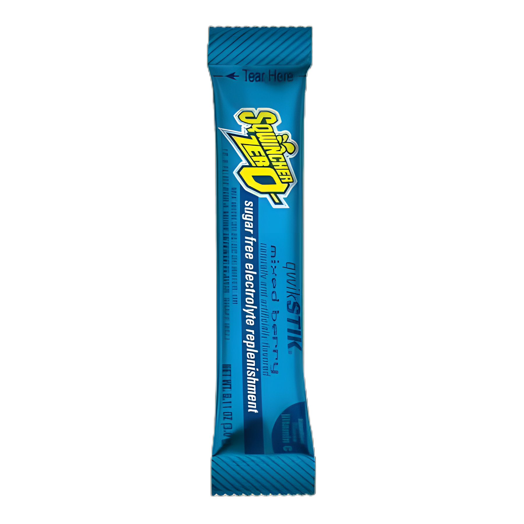 Sqwincher® Quik Stik® Zero Mixed Berry Oral Electrolyte Solution, Sugar-Free, 0.11 oz.