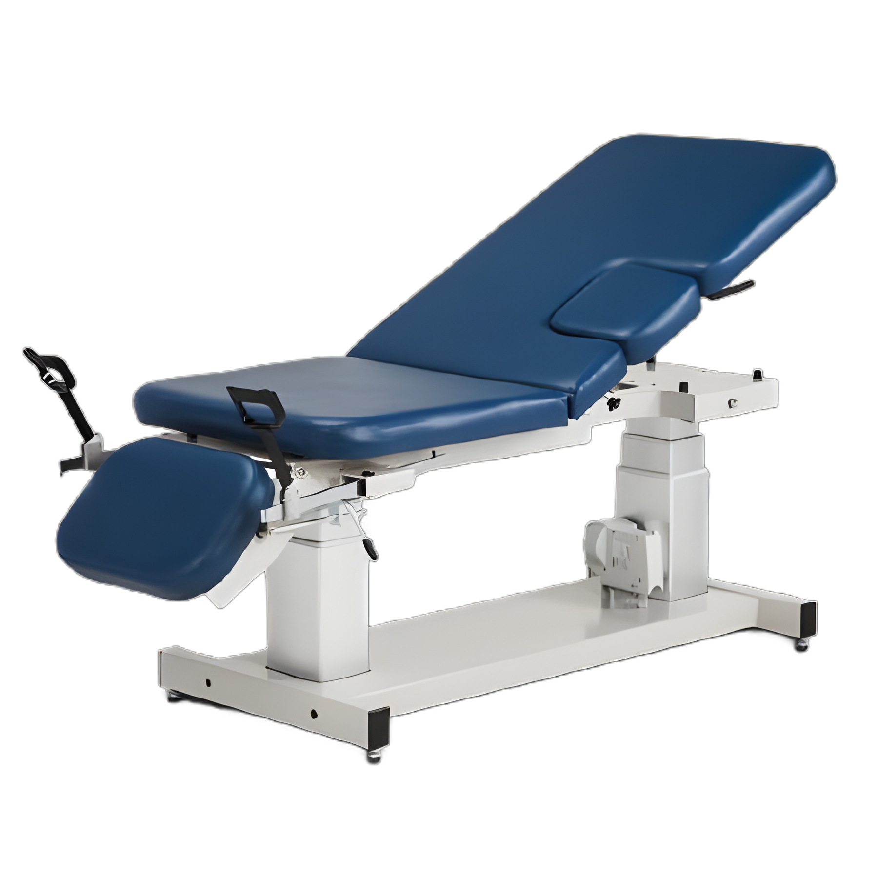 Clinton Industries Model 80079 Power Height Imaging Table with Stirrups and Drop Window