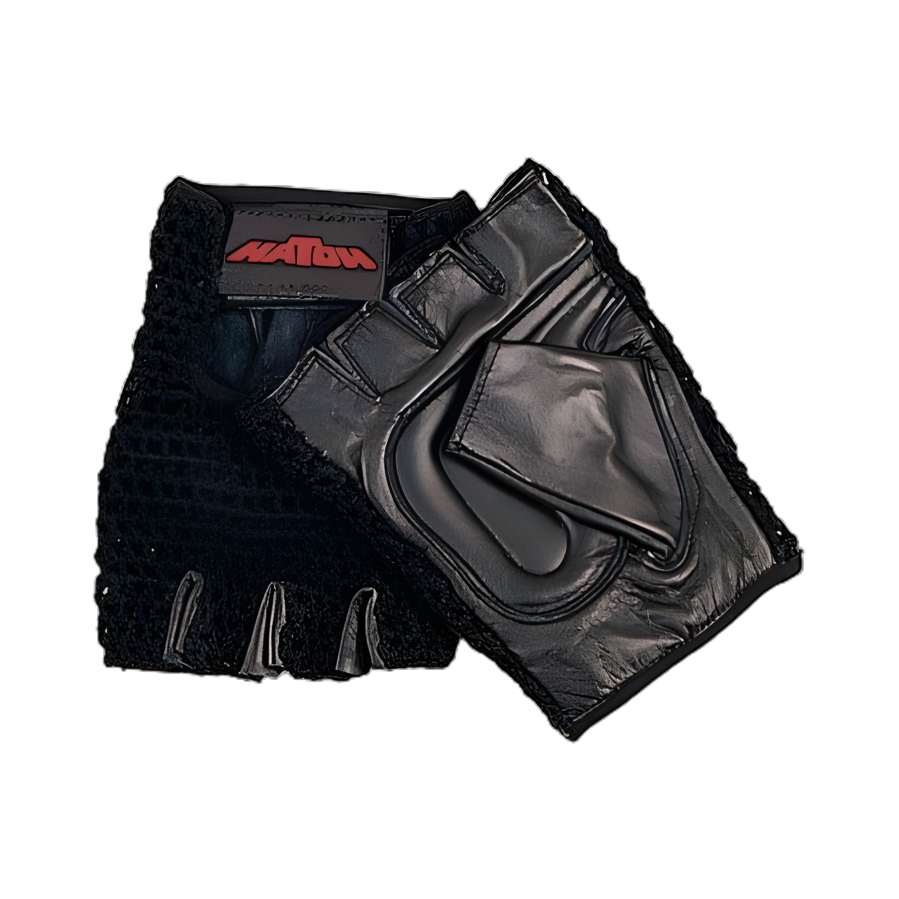 Impact Glove Half Finger Medium Black Hand Specific Pair