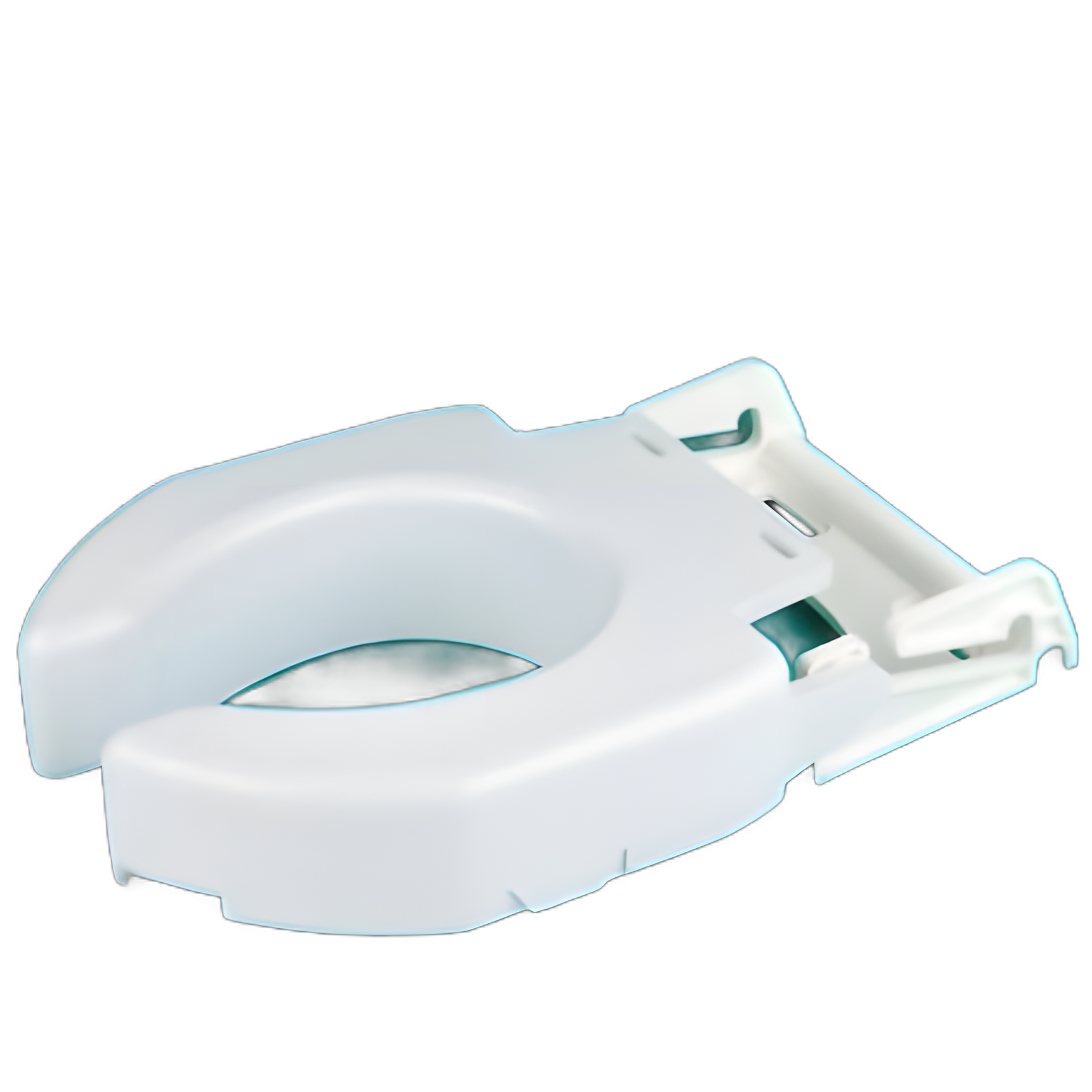 Secure-Bolt™ Raised Toilet Seat 3-Inch Height with Hinged Design - 725680001