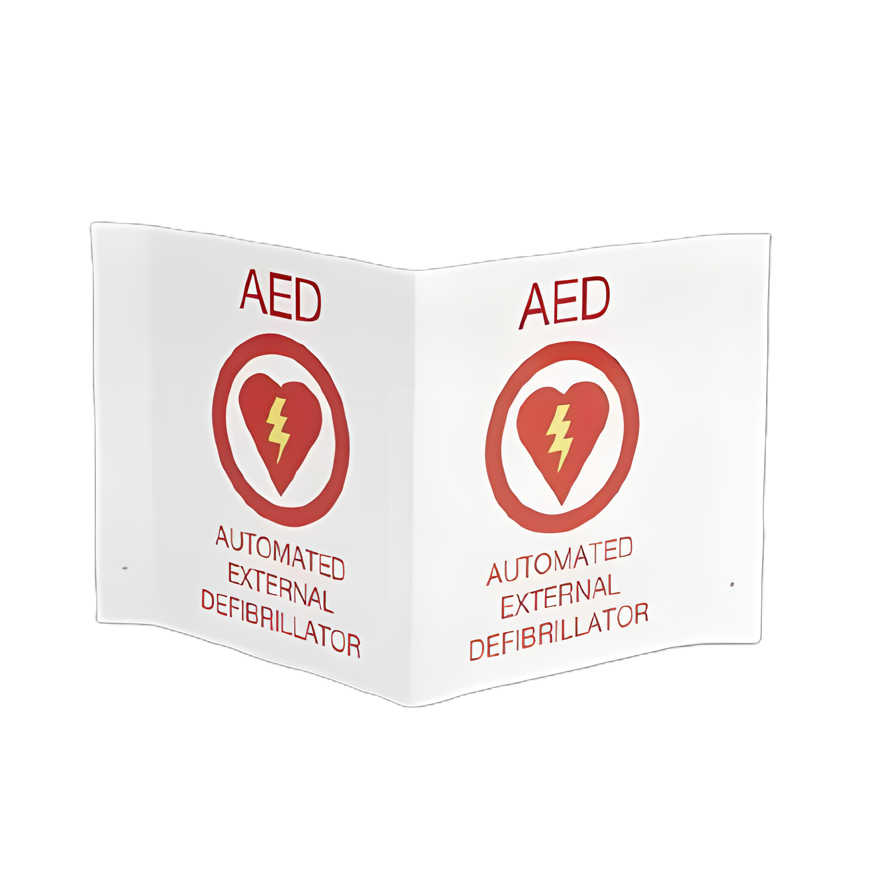Door / Wall Sign First Aid Sign AED Plus® Aed Automated External Defibrillator