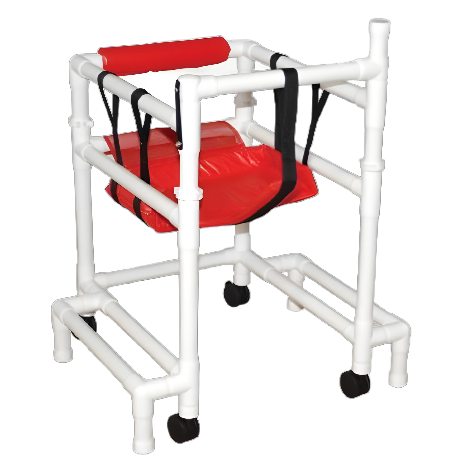 Adjustable Height Walker with Wheels, 250 lbs. Capacity - MJM International