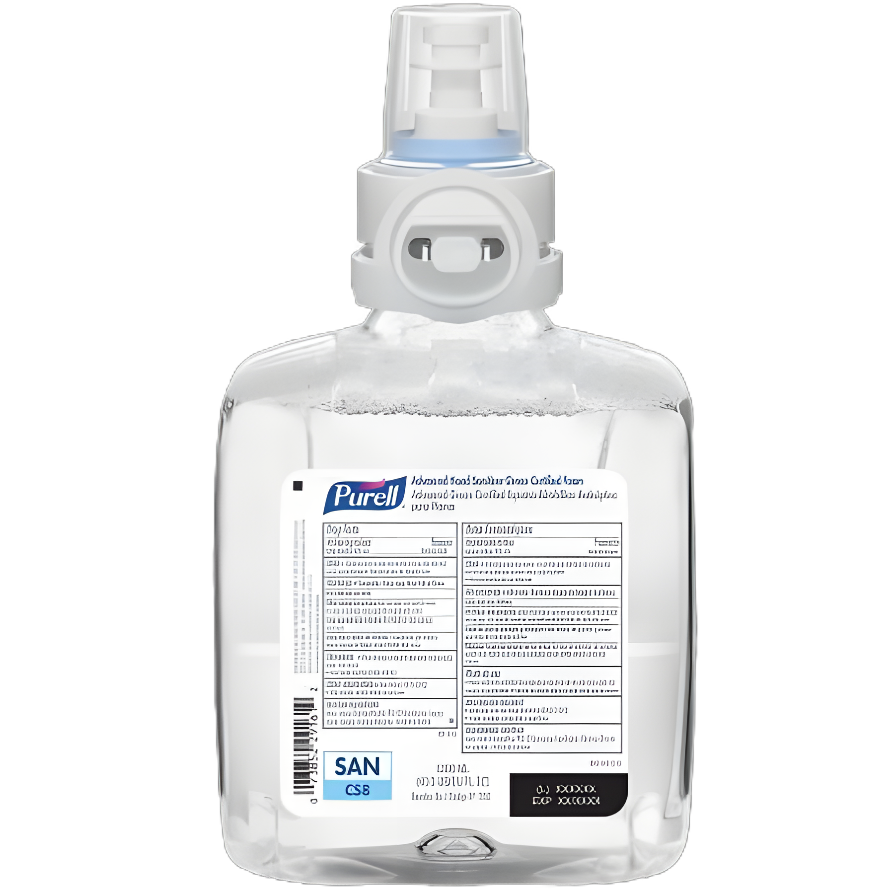 Purell® Advanced Green Certified Hand Sanitizer, 70% Ethyl Alcohol, 1,200 mL Foaming Dispenser Refill - 7851-02
