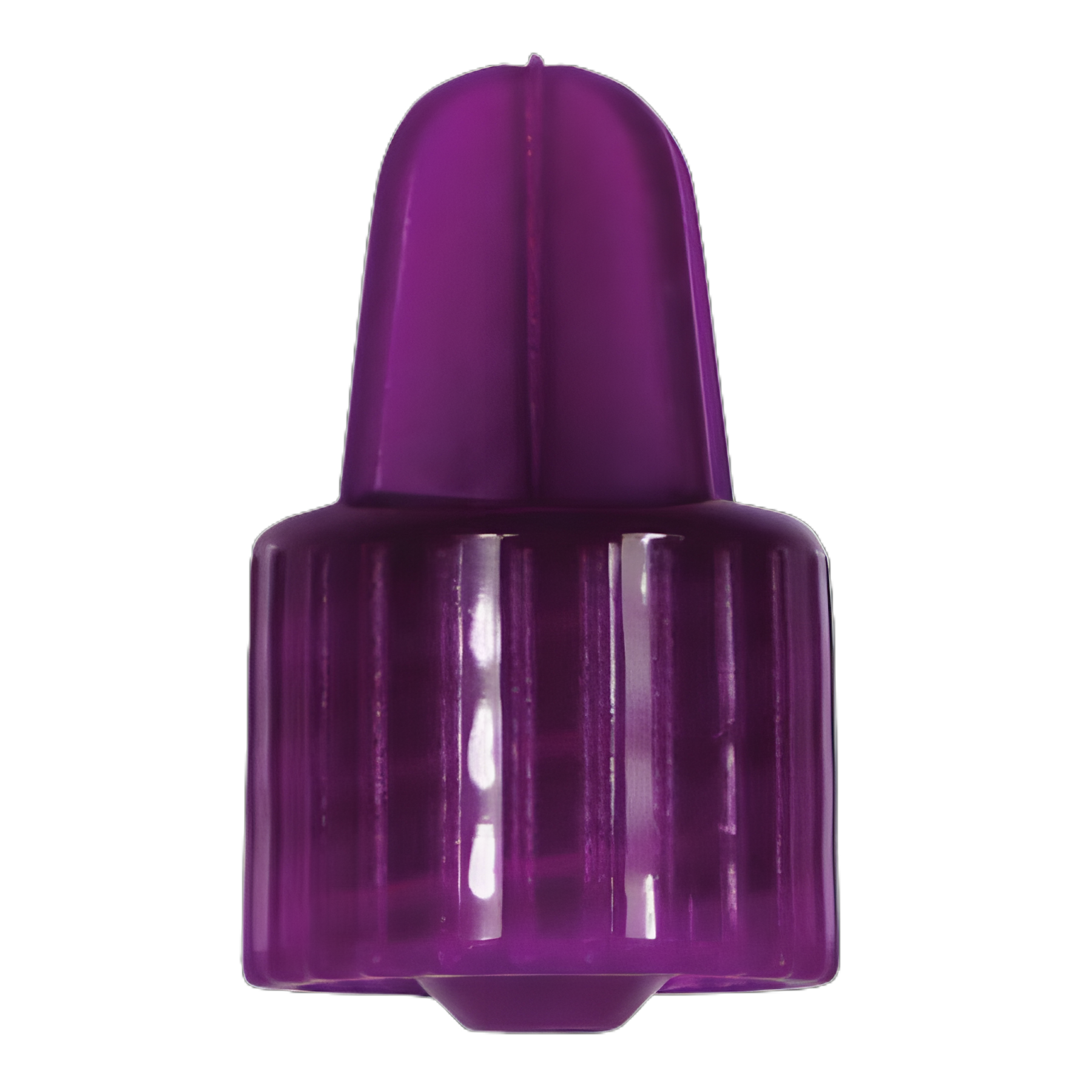 Enteral Syringe Cap Male ENFit Connector, Purple - ECISO