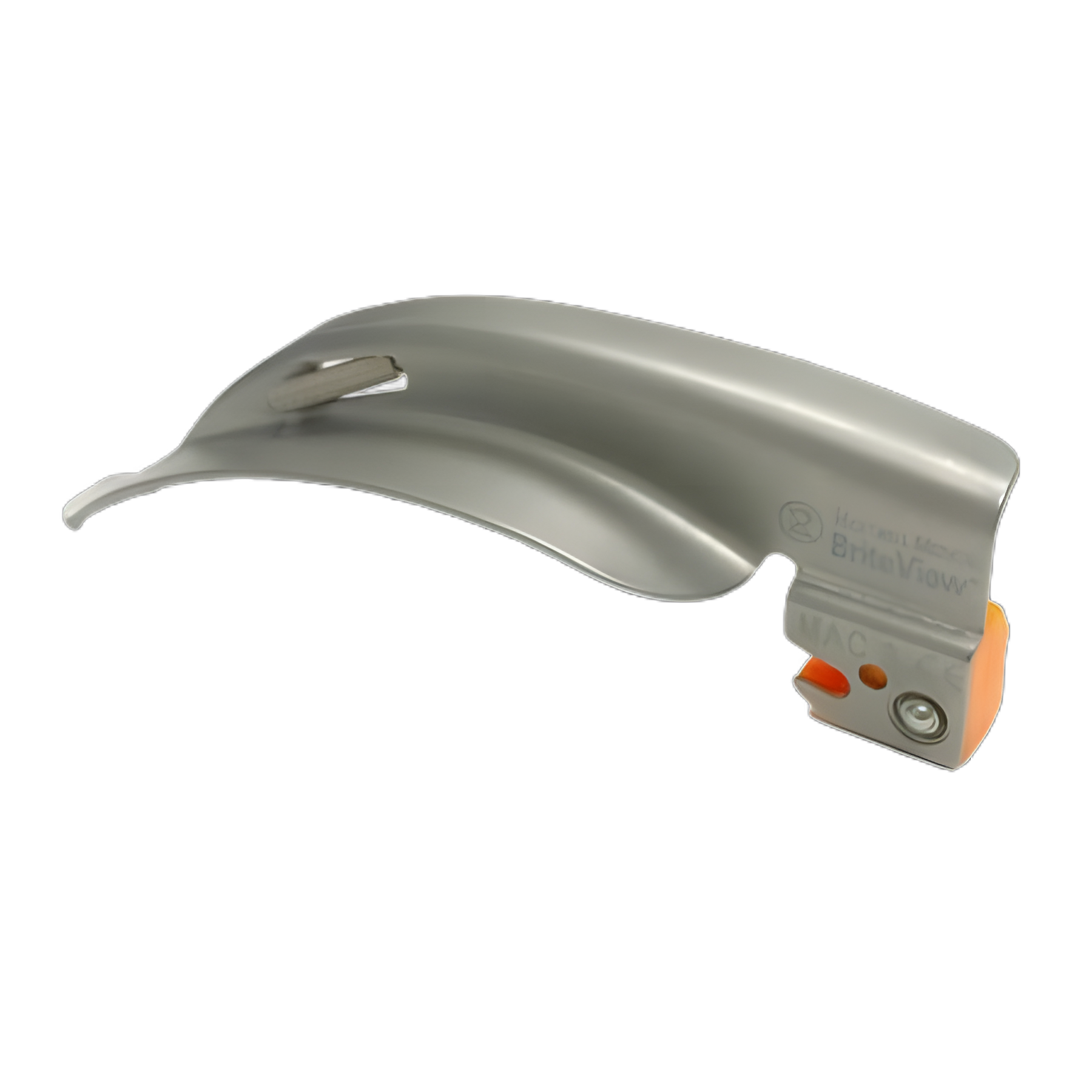 BriteView Macintosh Laryngoscope Blade Size 3 - Medium Adult, Stainless Steel