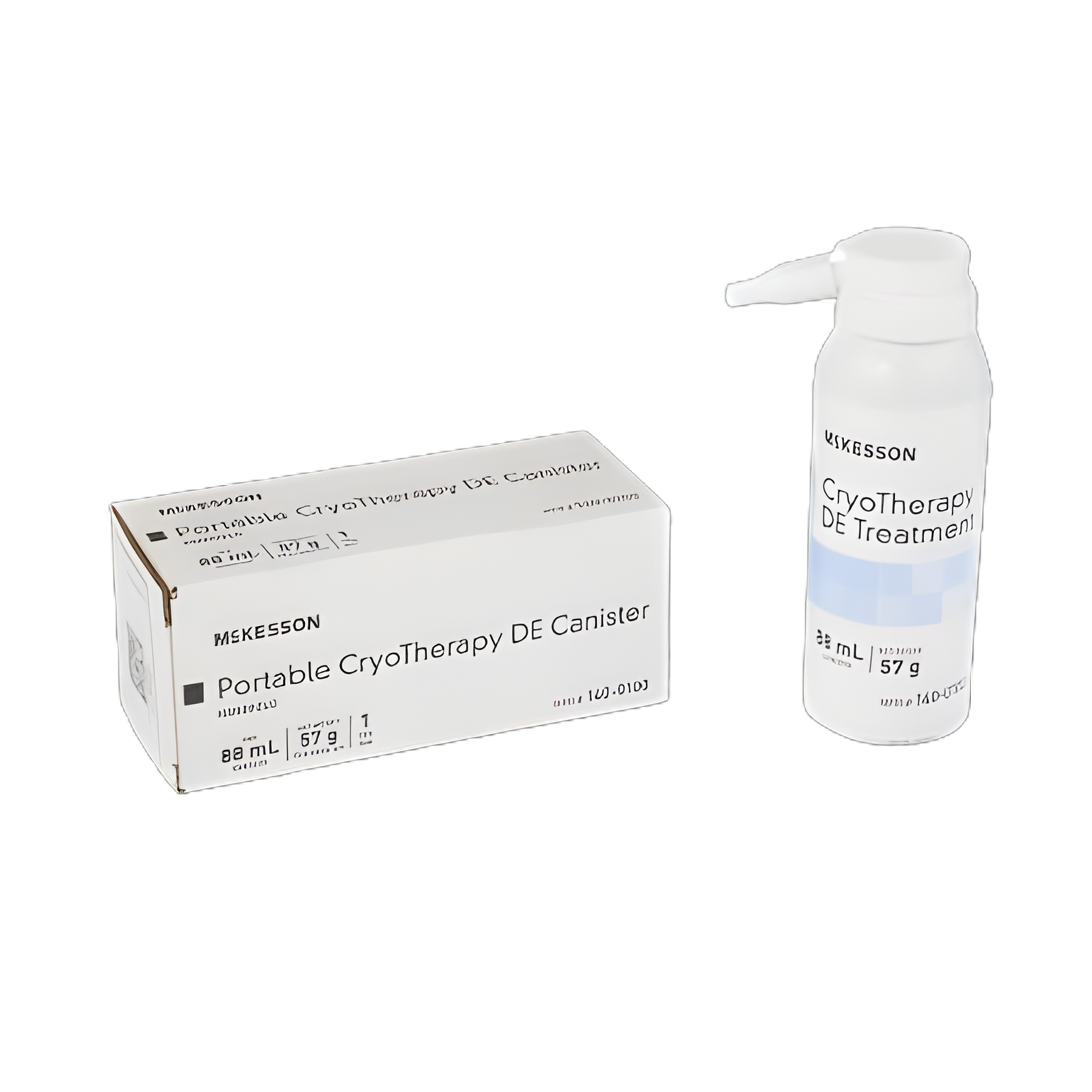 McKesson CryoTherapy DE Canister 88 mL for Precise Skin Treatment