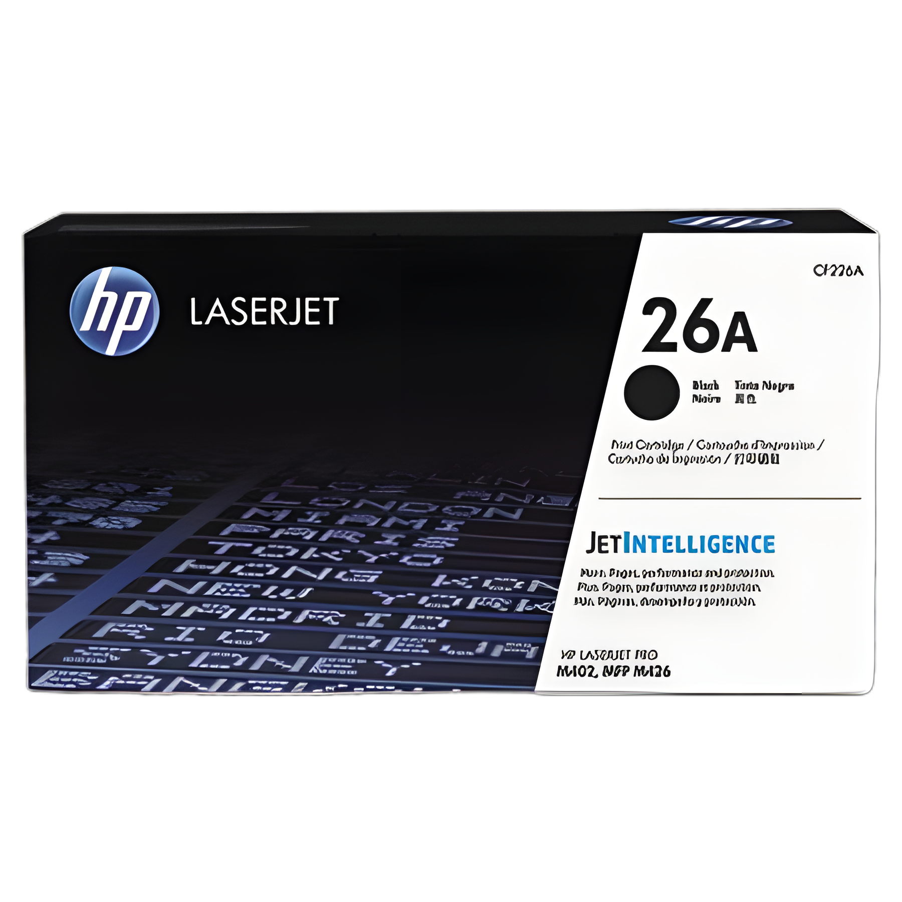 HP 26A (CF226A) Black Original LaserJet Toner Cartridge for Medical Offices
