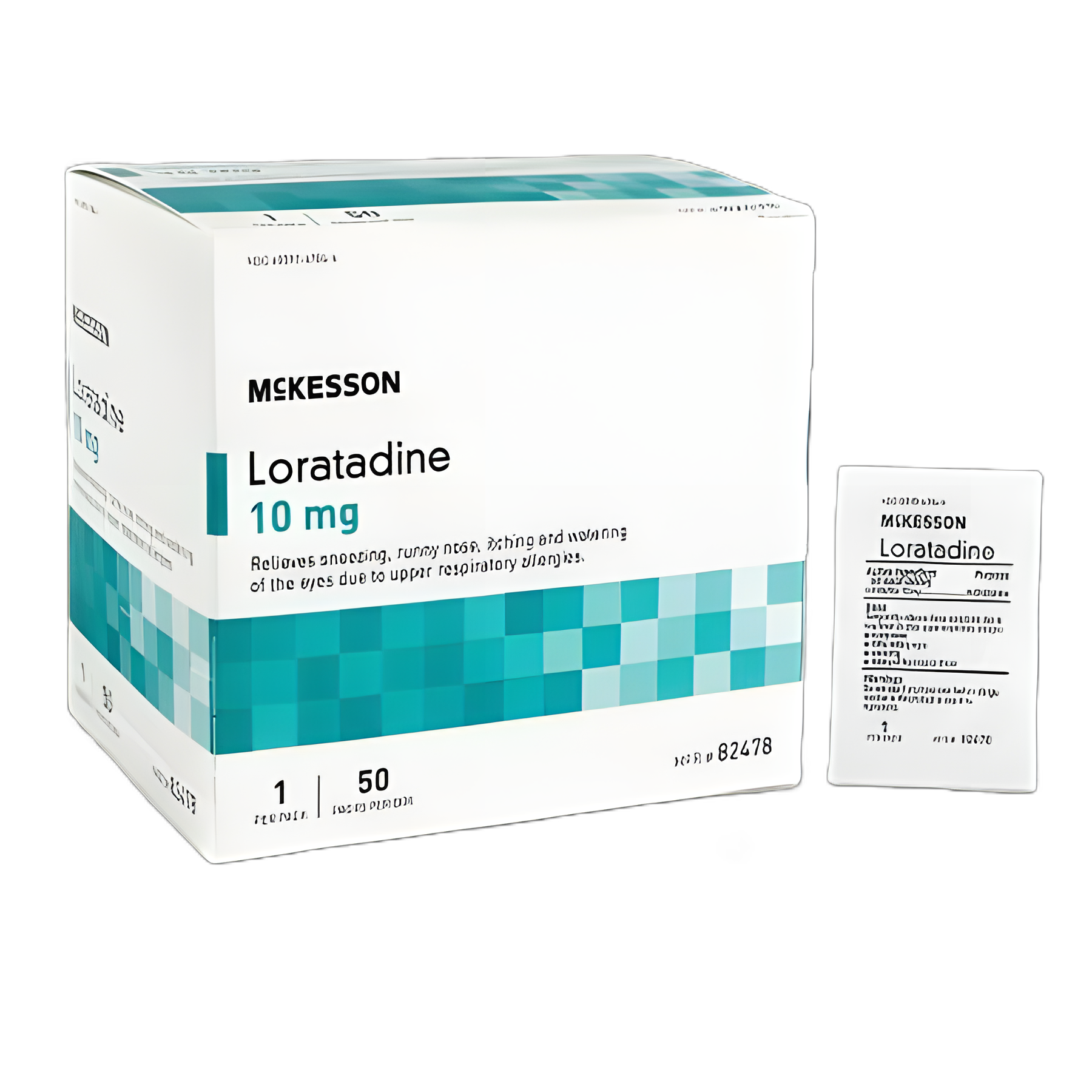 McKesson Loratadine 10 mg Allergy Relief Tablets - Non-Drowsy 24-Hour Relief
