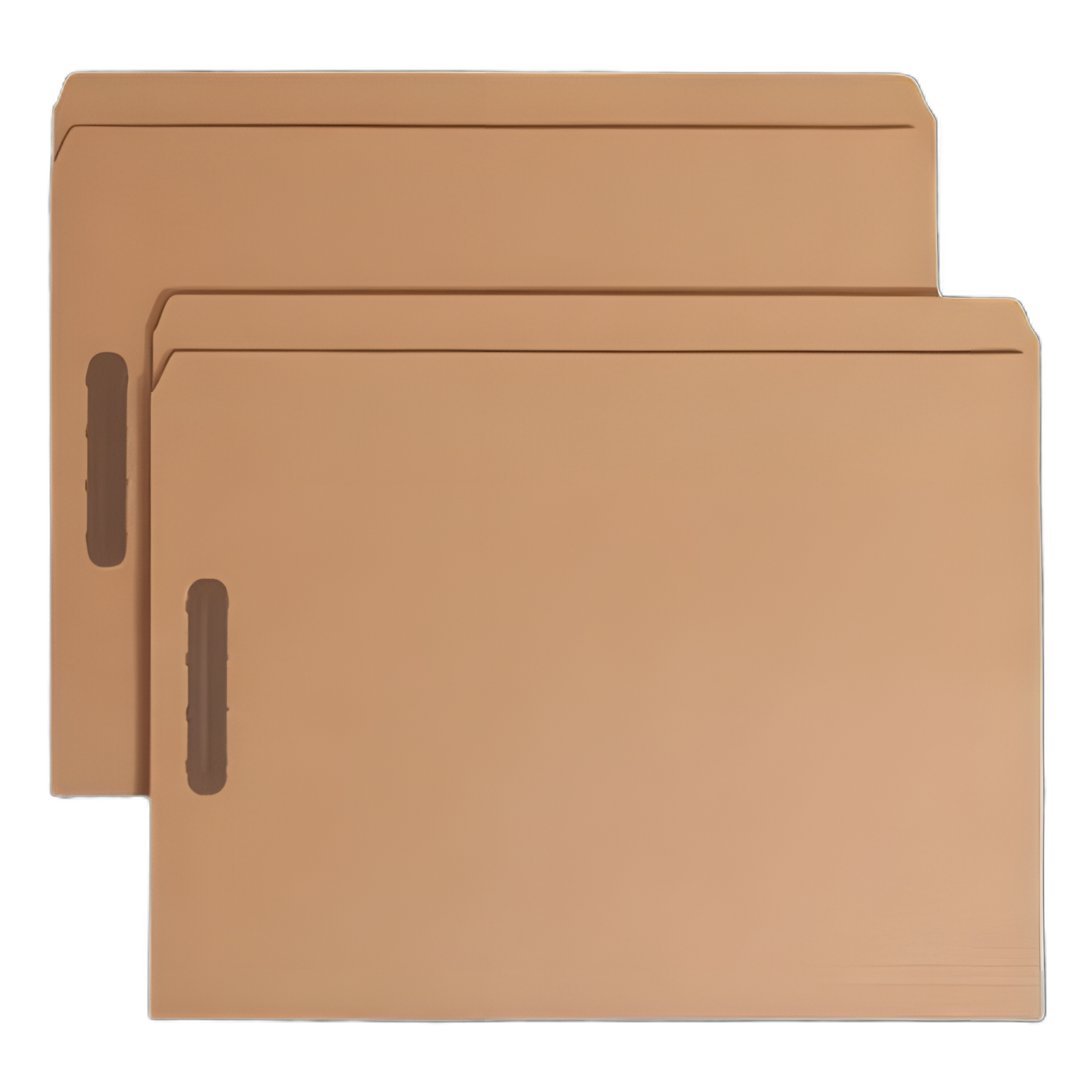 Kraft Fastener Folders, 0.75" Expansion, 2 Fasteners, Letter Size, Kraft Exterior, 50/Box