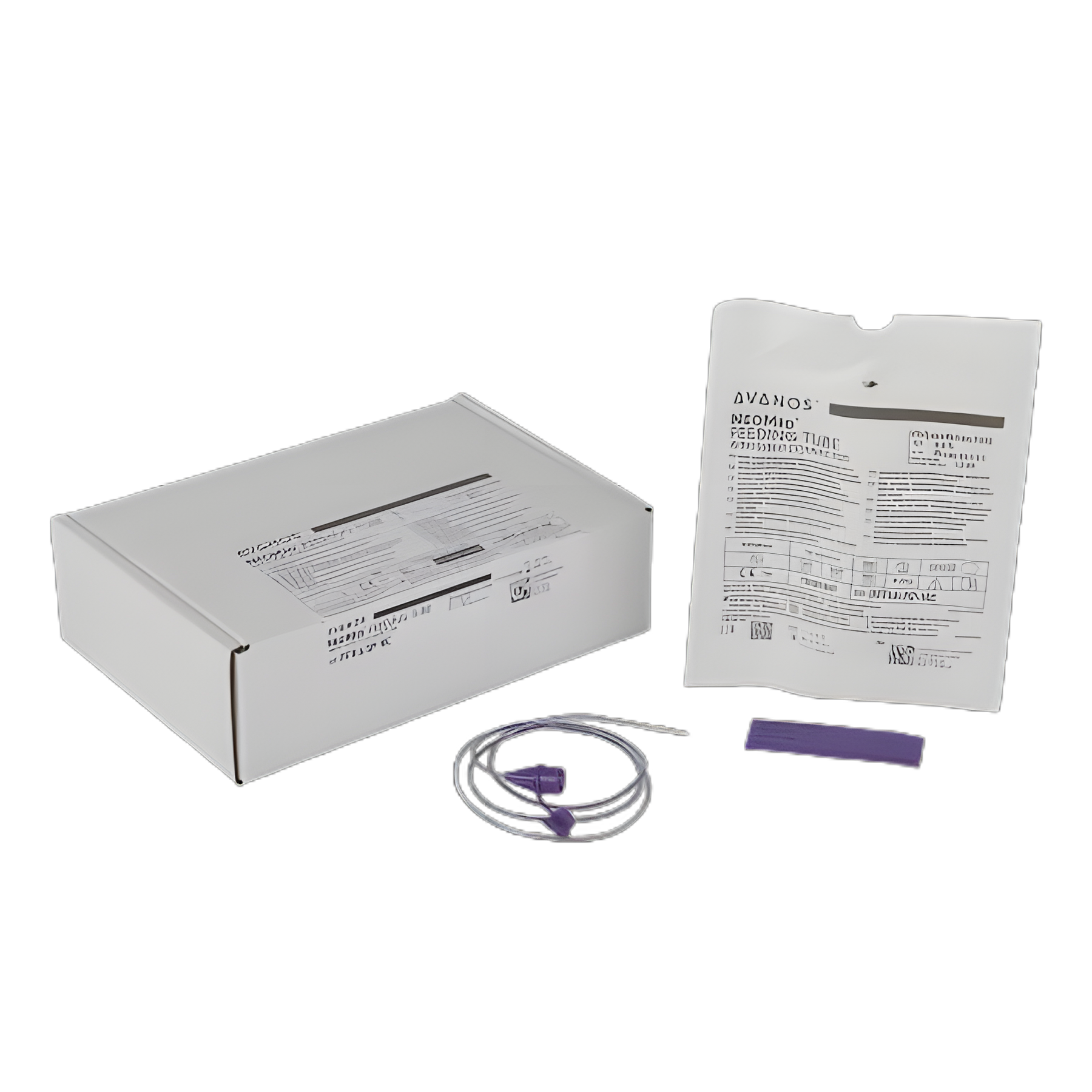 NeoMed® 6.5 Fr. 90 cm Nasogastric Feeding Tube with ENFit® Connector - Sterile Polyurethane