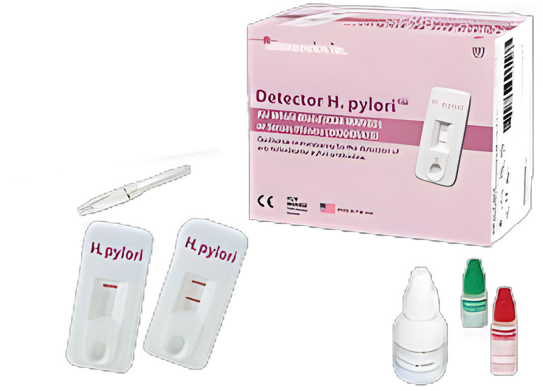 H. Pylori Test Kit - Detector H. pylori™ - Rapid Detection for Helicobacter Pylori Infection - 10 Tests Pack - CLIA Waived