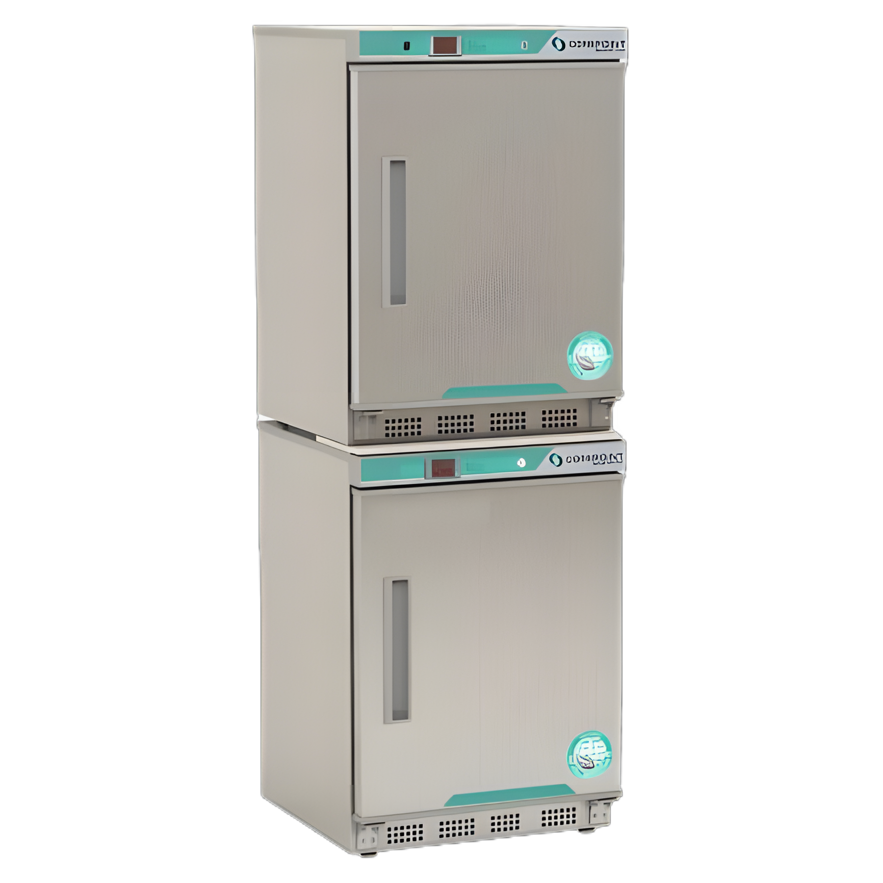 Corepoint™ Scientific White Diamond Series 9 cu.ft. Laboratory Refrigerator/Freezer with Dual Stainless Steel Doors