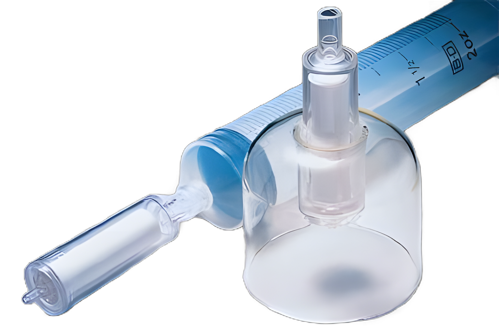 Sterivex-HV™ Filter Unit 0.45 µm, 1000 mL, 17 Diameter X 67 H mm, Clear, PVDF / Eastar, Sterile