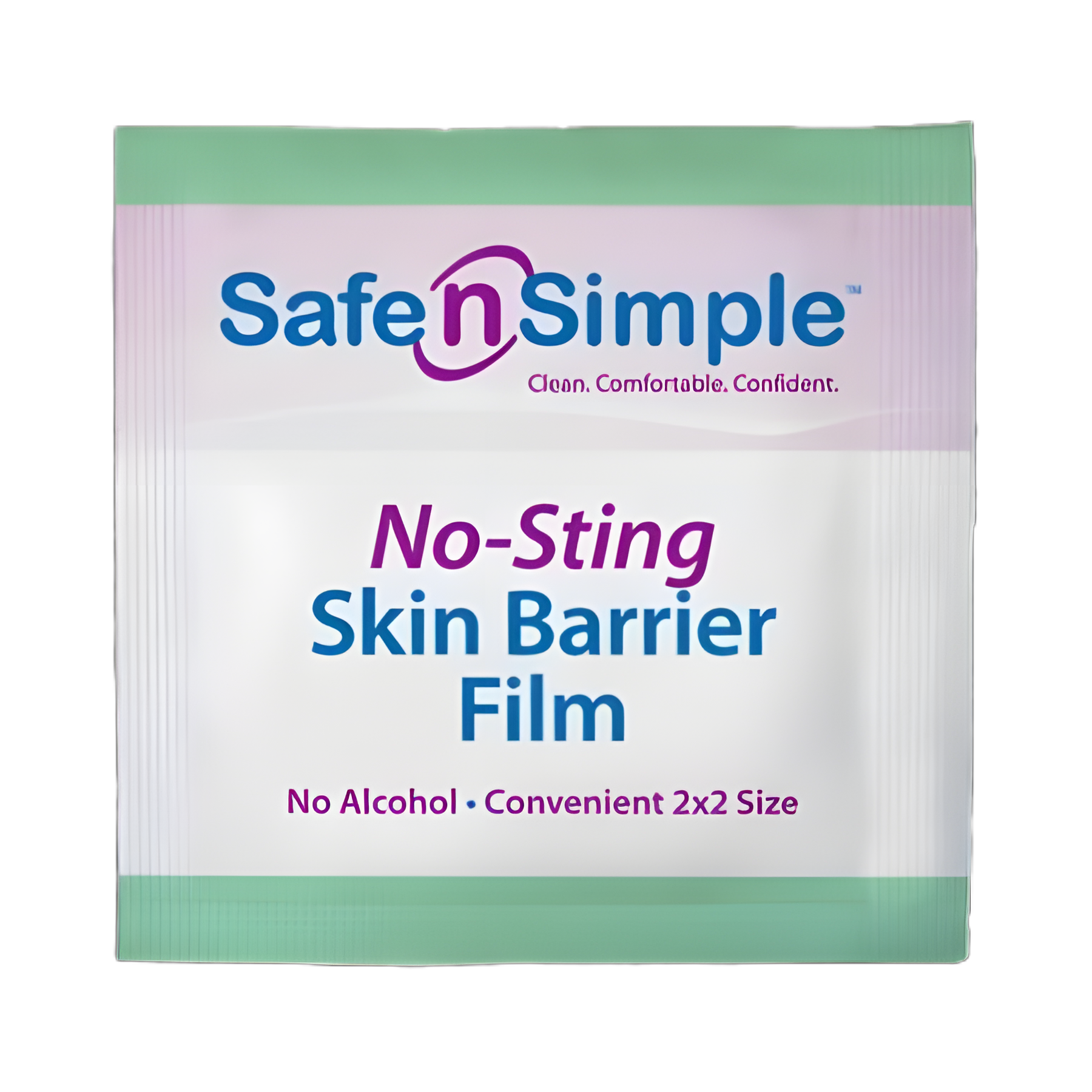 Safe N Simple™ No-Sting Skin Barrier Applicator: 60%/20% Purified Water/Polyvinylpyrrolidone/Glycerin