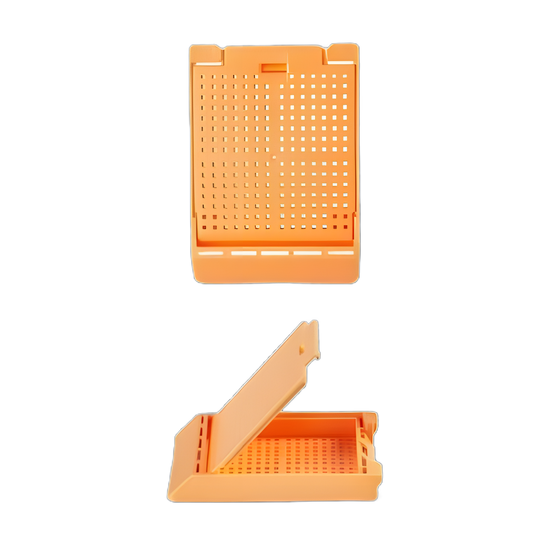 Biopsy Cassette Slimsette™ Acetal Peach for Efficient Histology Processing
