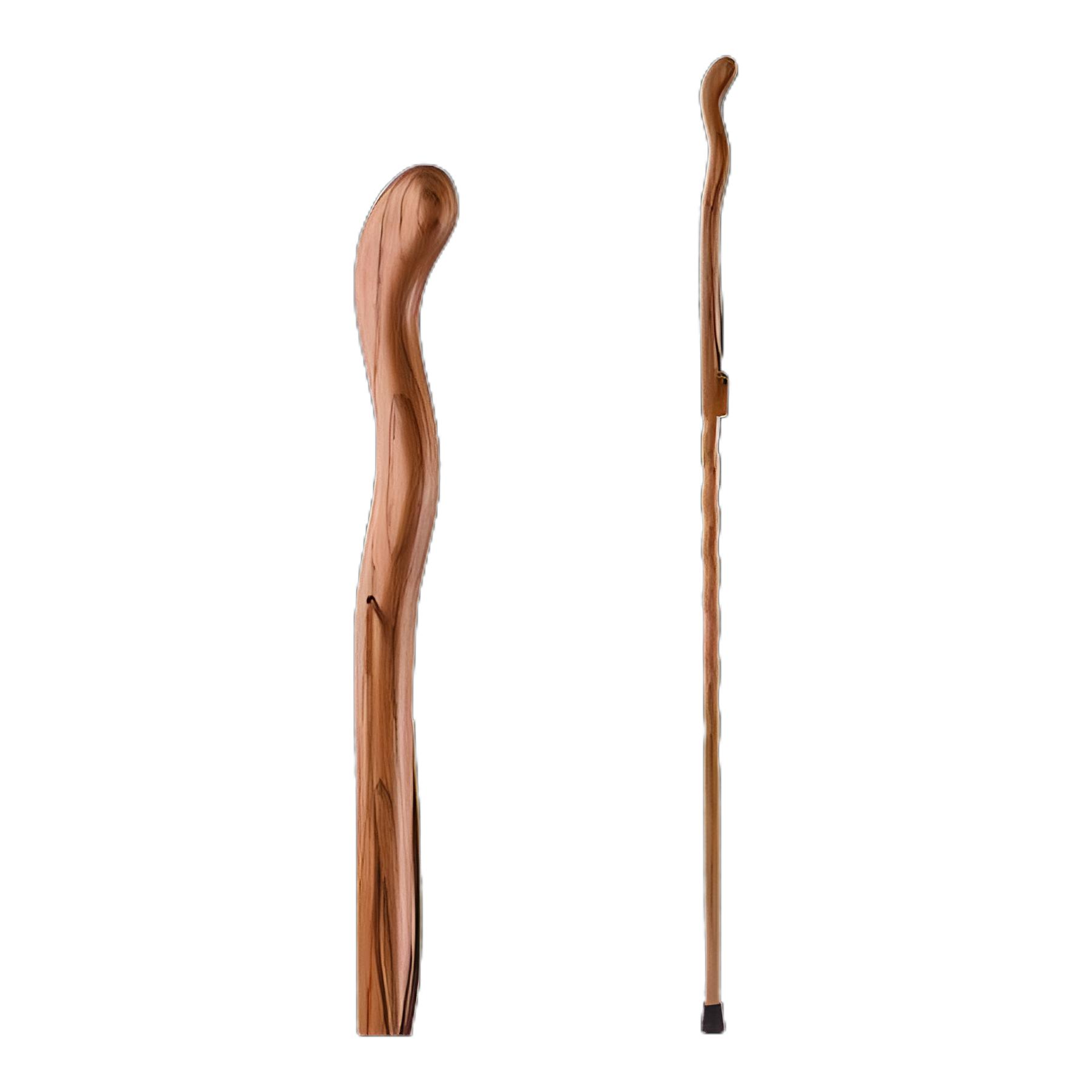 Walking Stick Brazos™ Twisted Fitness Walker Wood 58 Inch Height Red