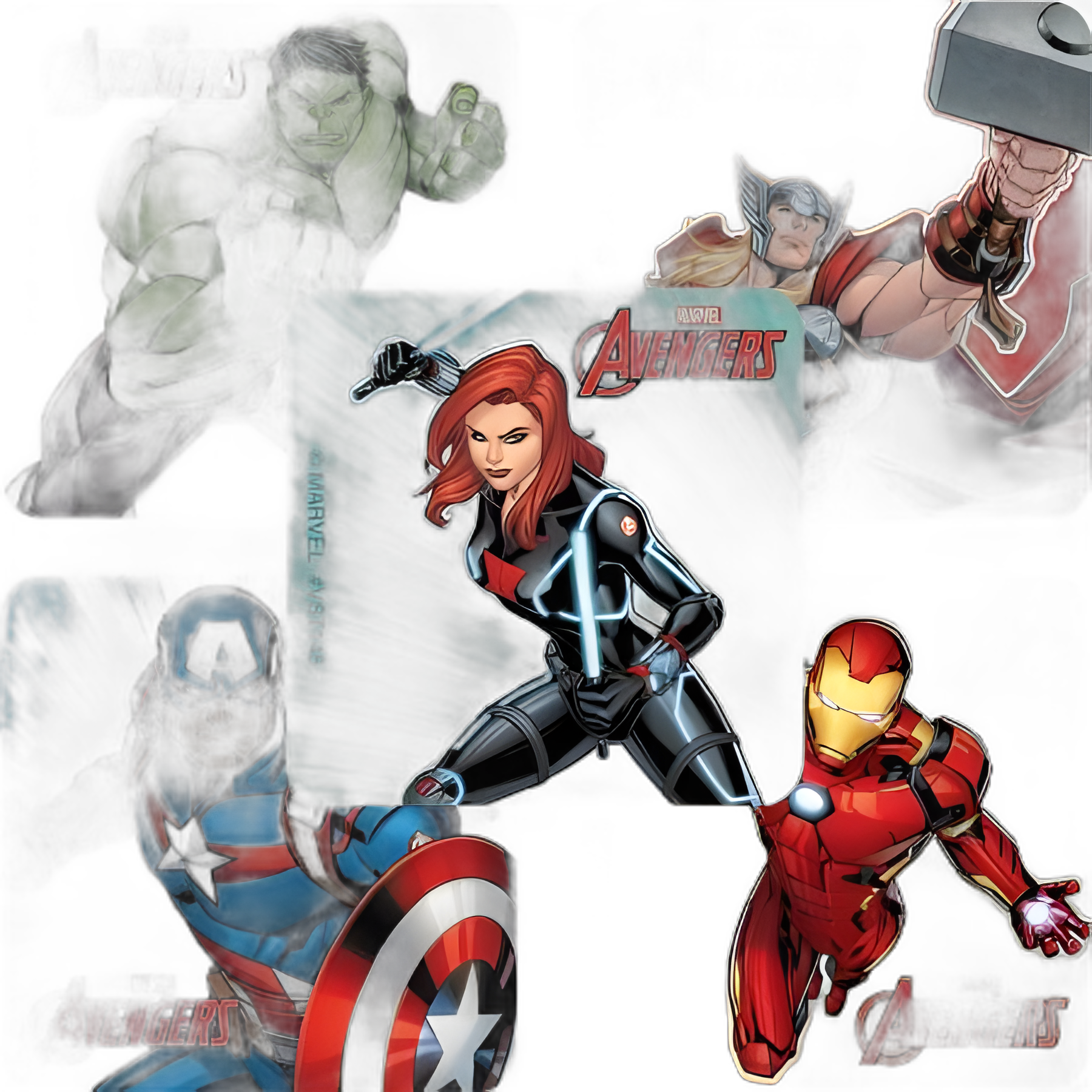 Avengers Classic 1.625 Inch Value Stickers™ 250 Pack for Patient Rewards