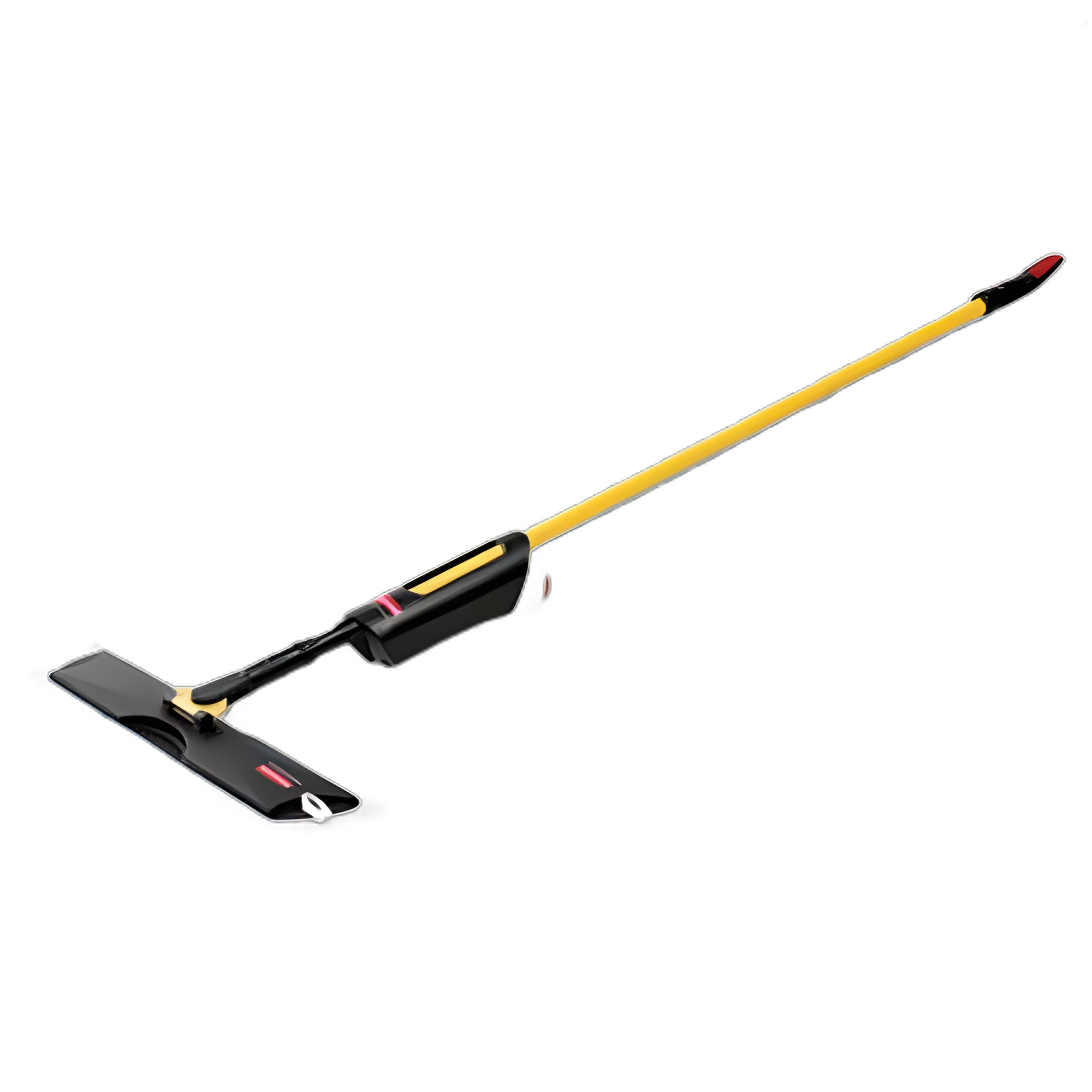Light Commercial Spray Mop, 18" Wide Blue Head, 52" Steel Handle