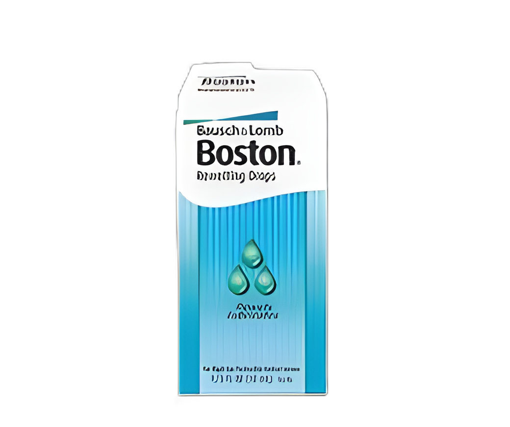 Contact Lens Solution Boston® Rewetting Drops 0.33 oz. Solution