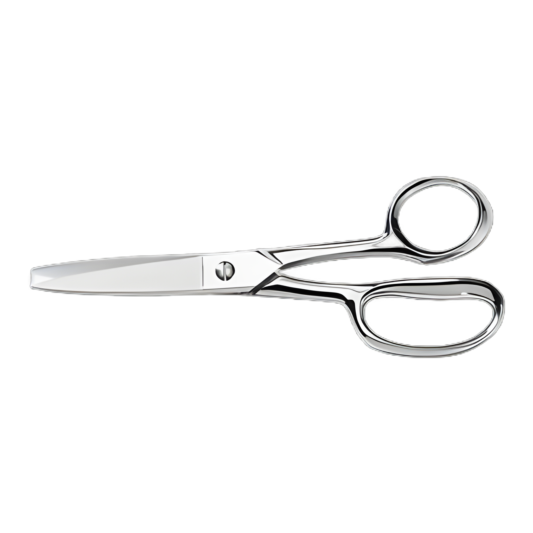 Utility Shears 8-1/4 Inch Chrome Plated Carbon Steel with Blunt Tips for Medical Use