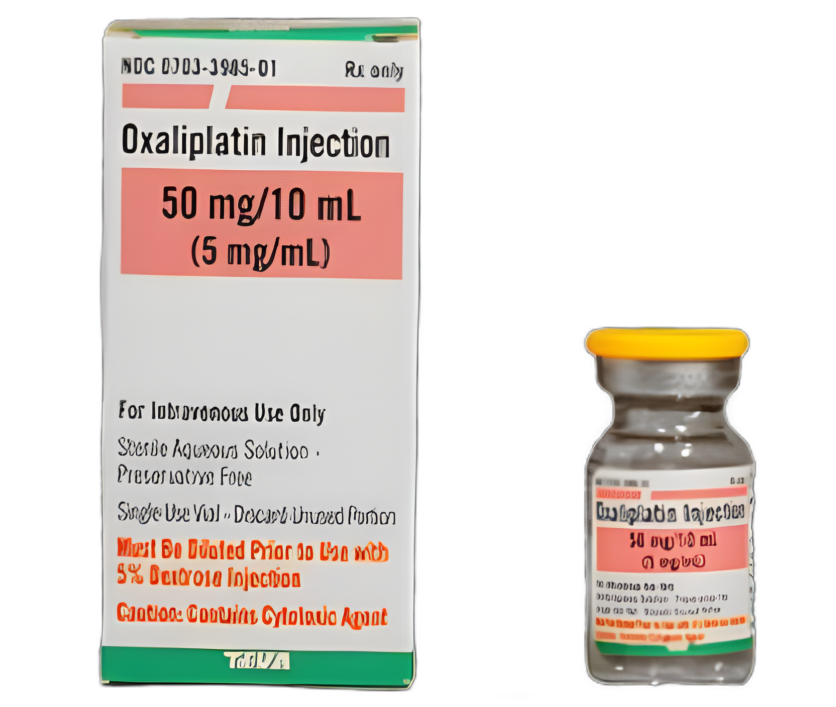 Oxaliplatin, Preservative Free 5 mg / mL Injection Single-Use Vial 10 mL - 00703398501