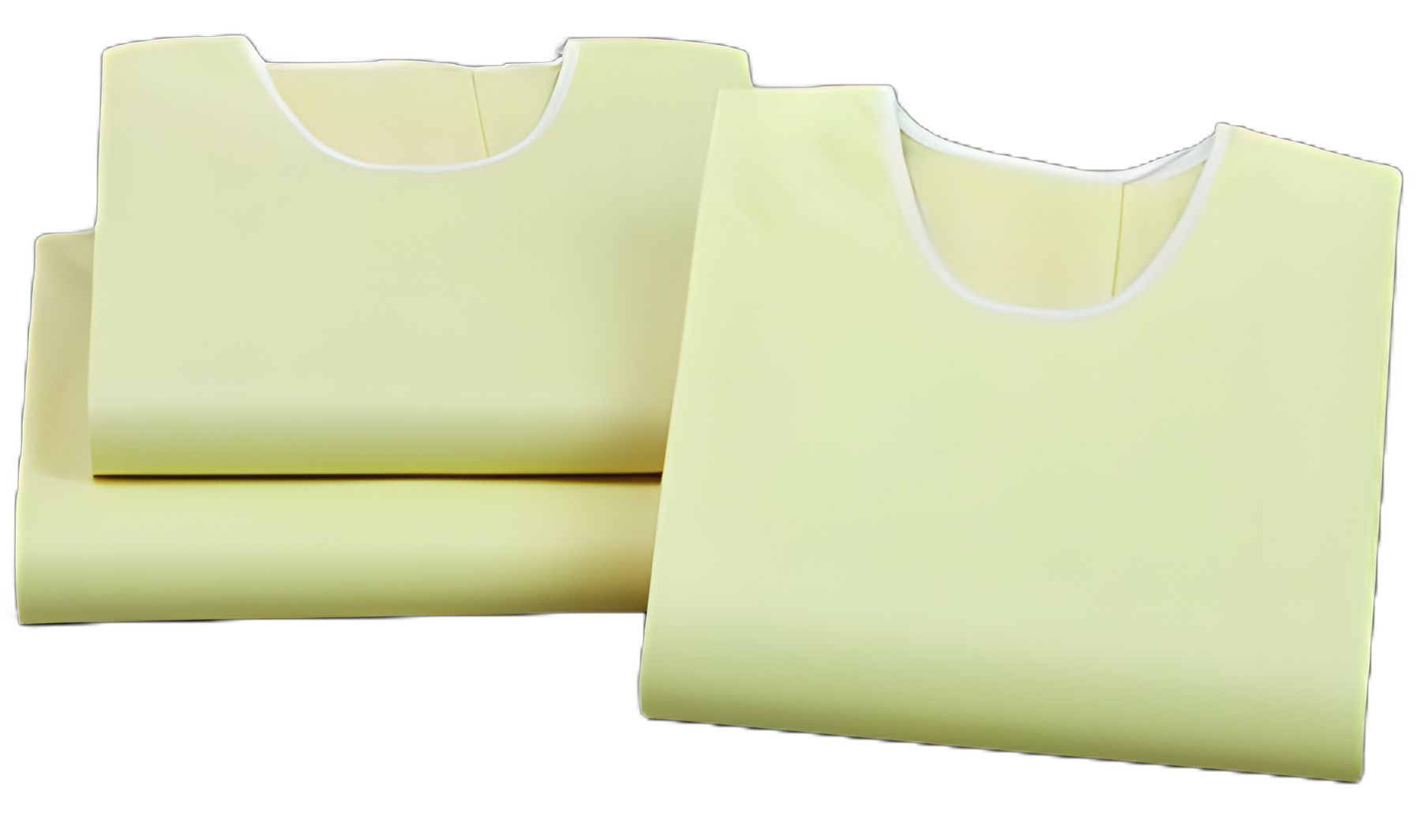 Protective Procedure Gown Large Yellow NonSterile AAMI Level 1 Reusable