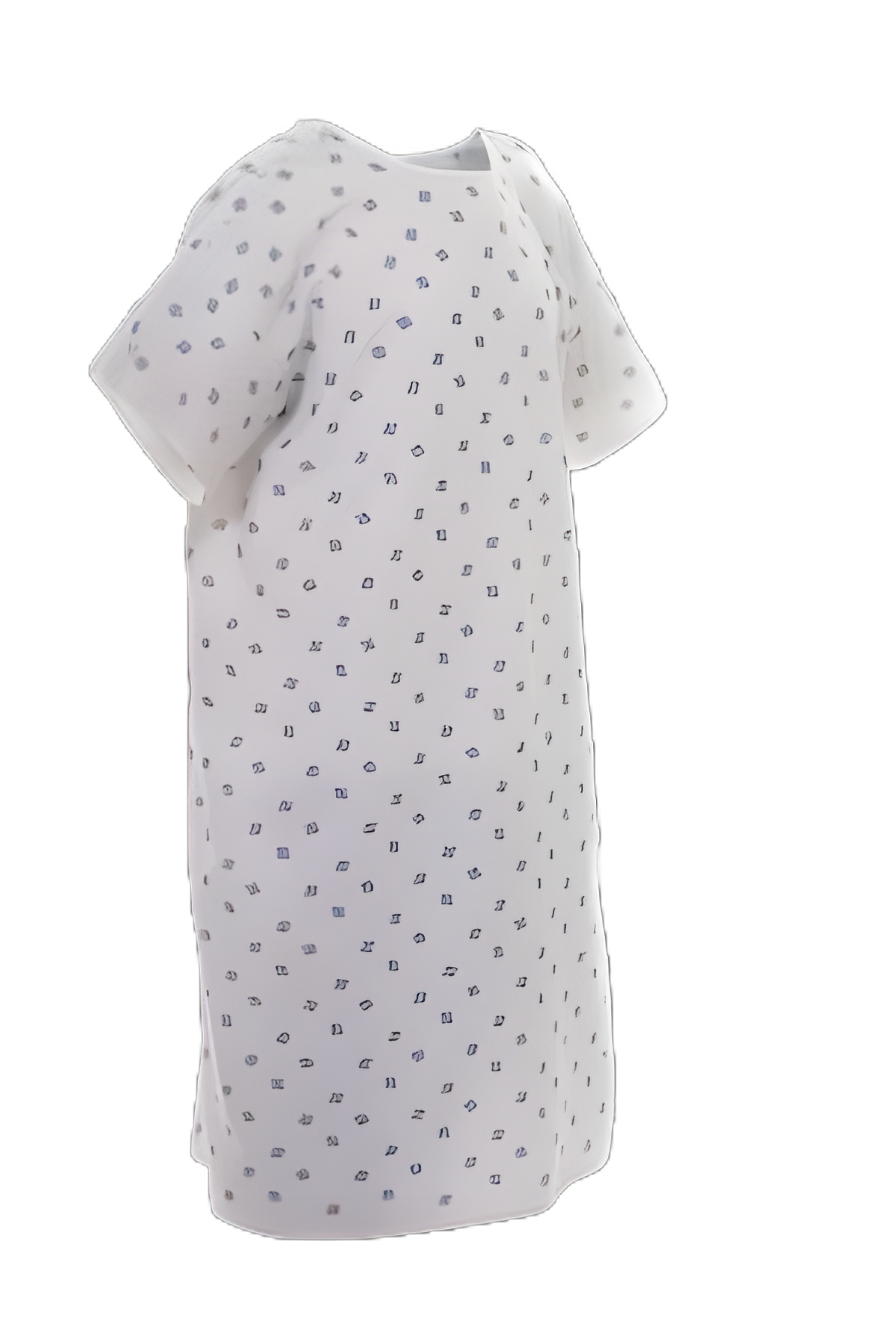 Patient Exam Gown Excel Angleback Large Tiffany Blue Reusable