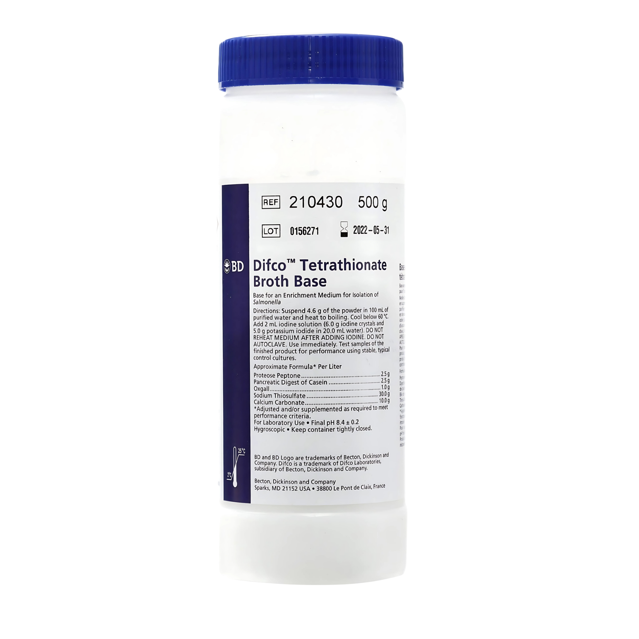 BD Difco™ Tetrathionate Broth Base | Culture Media for Microbiology