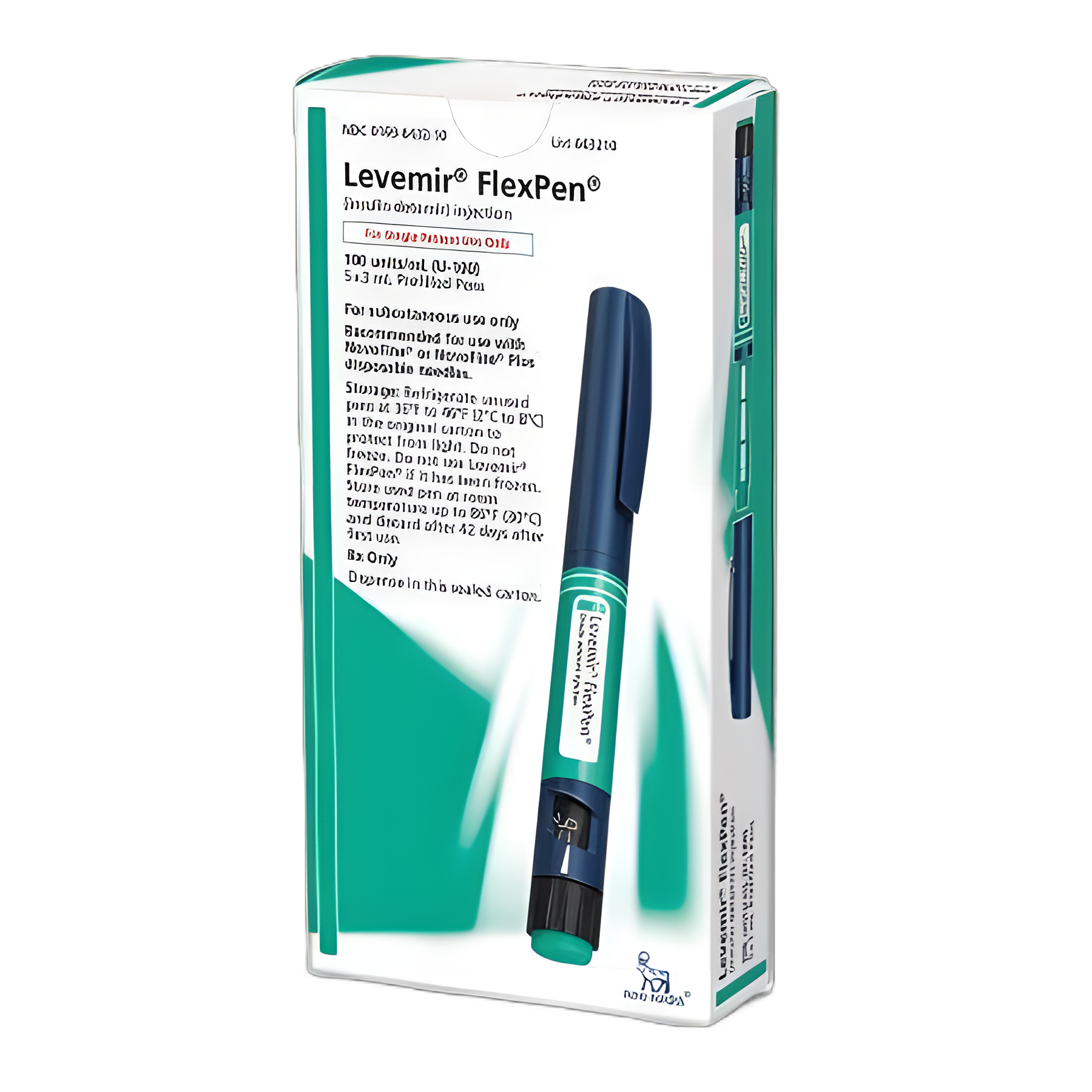 Levemir® Flexpen Insulin Detemir 100 U / mL Injection Prefilled Injection Pen 3 mL