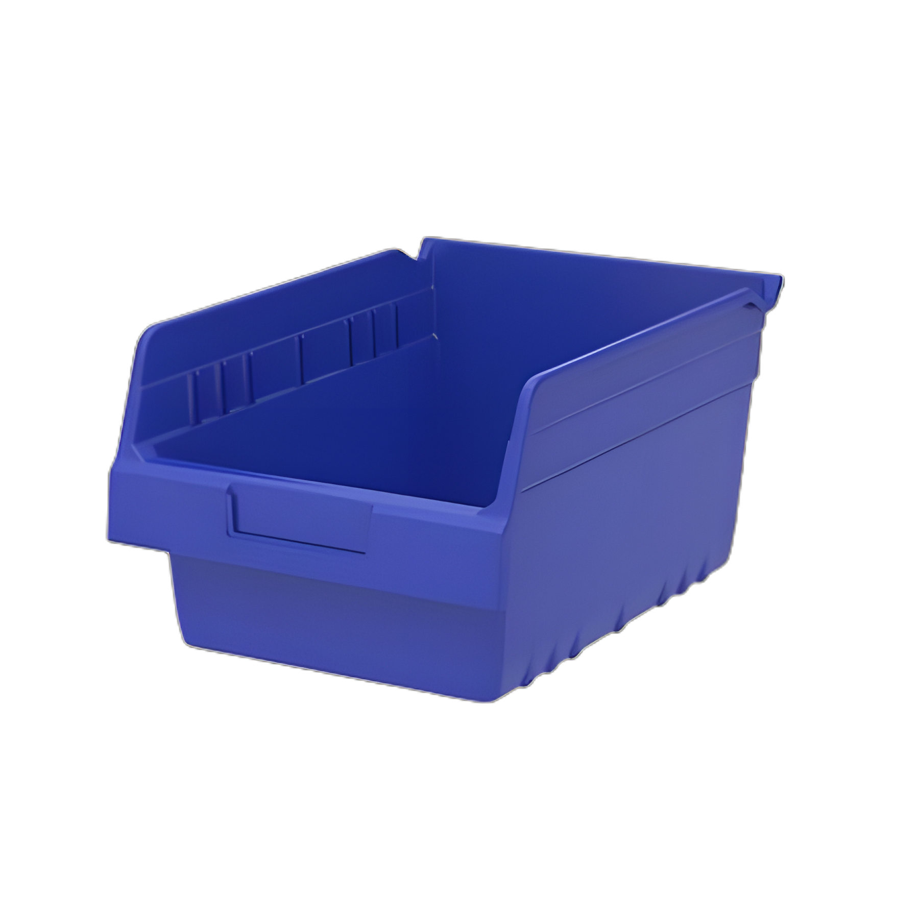 ShelfMax® Blue Plastic Storage Bin 6x8-3/8x11-5/8 Inch for Medical Supplies