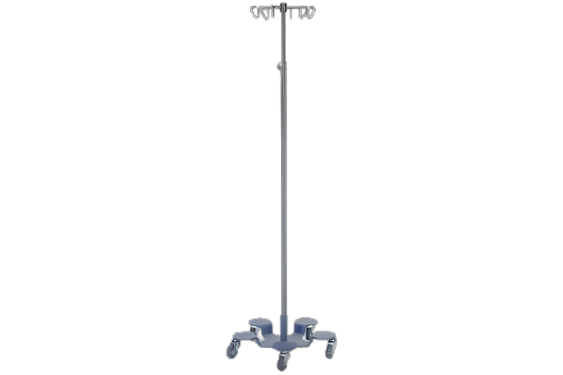 IV Stand 6-Hook 6-Legs with 3 Inch Heavy-Duty Caster, 23 Inch Base Diameter