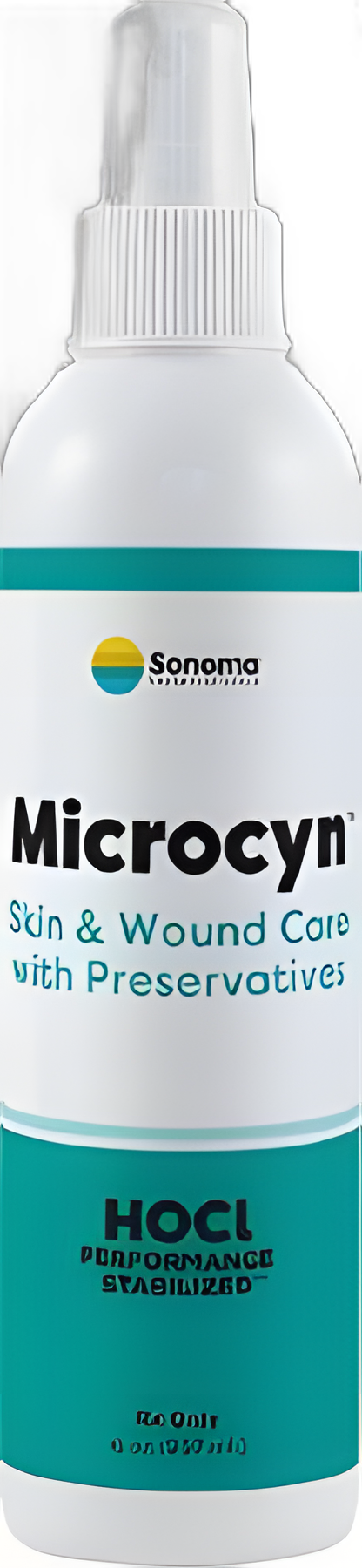 Microcyn® Hypochlorous Acid Antimicrobial Wound Cleanser, 8 oz. Spray Bottle, NonSterile