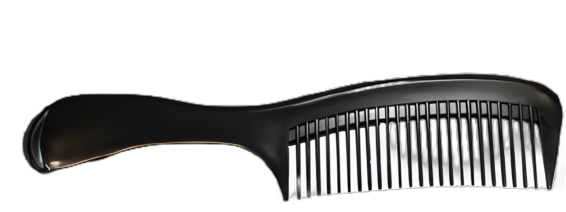 Comb 8-1/2 Inch Black Plastic