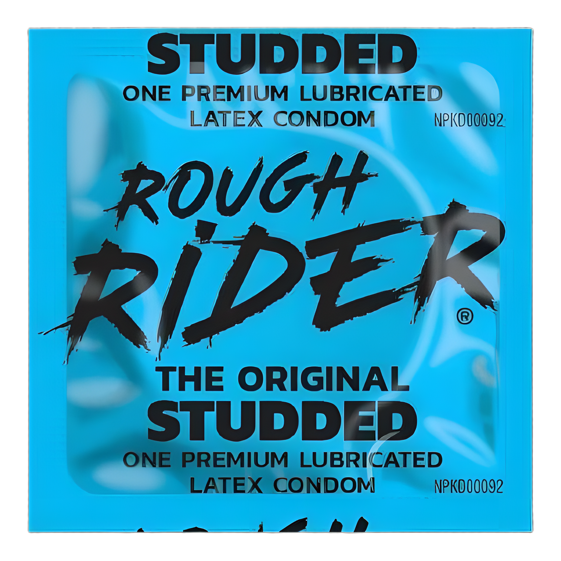 Condom Rough Rider® Lubricated One Size Fits Most 1,000 per Case