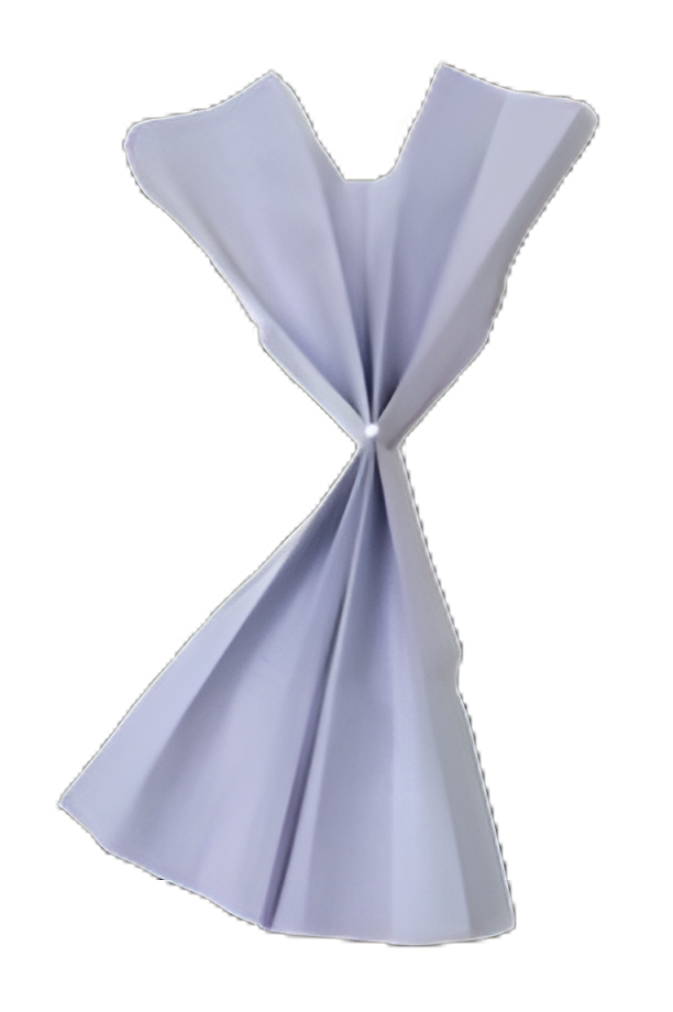 Exam Cape Tidi® White One Size Fits Most Front / Back Opening Without Closure Unisex - 911