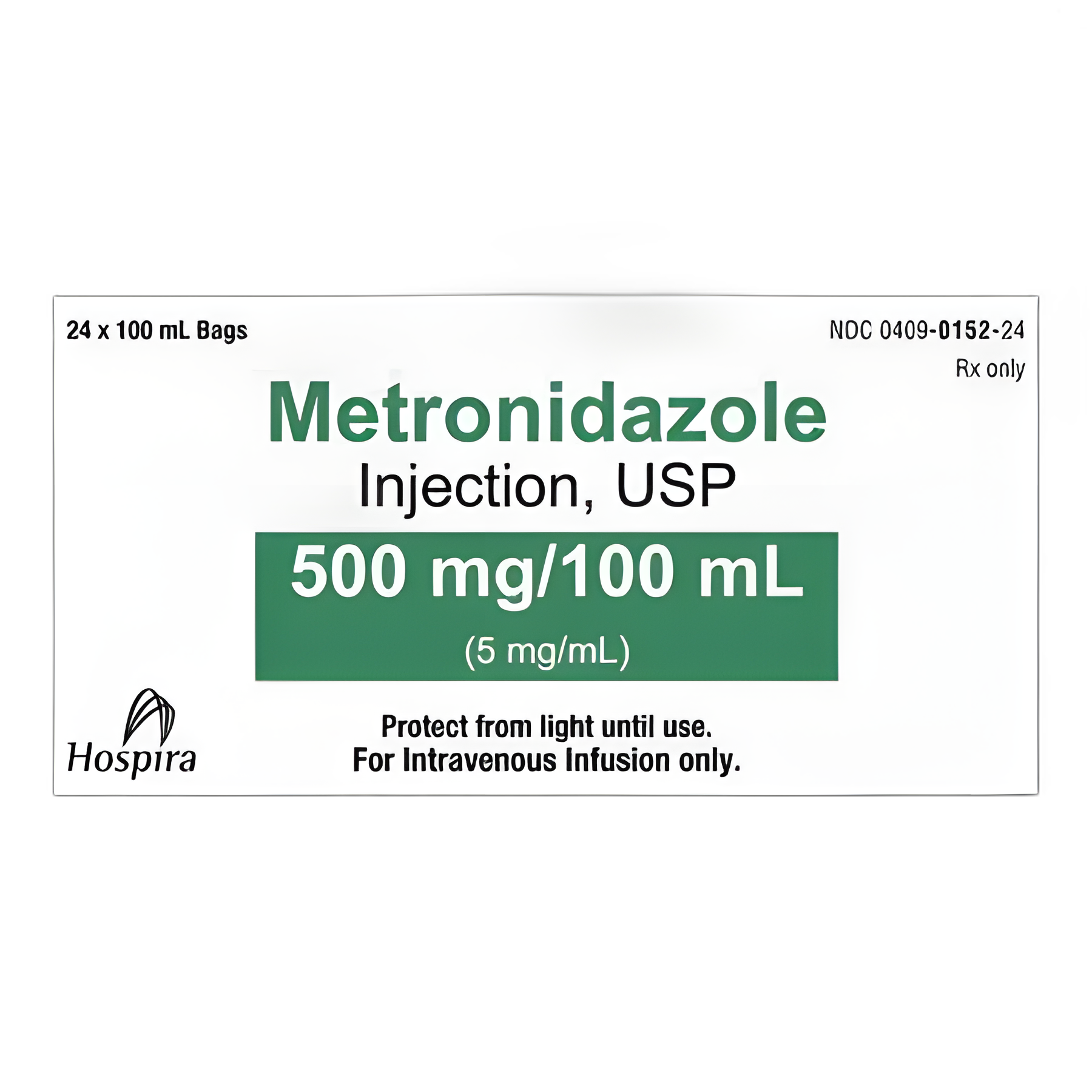 Metronidazole / Sodium Chloride 5 mg / mL Injection Single-Dose Vial 100 mL