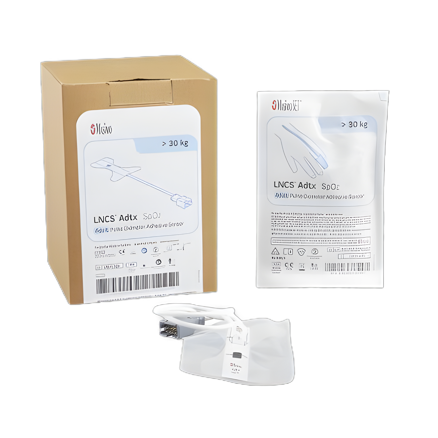 SpO2 Sensor Lncs® Finger Adult Single Patient Use - 1859