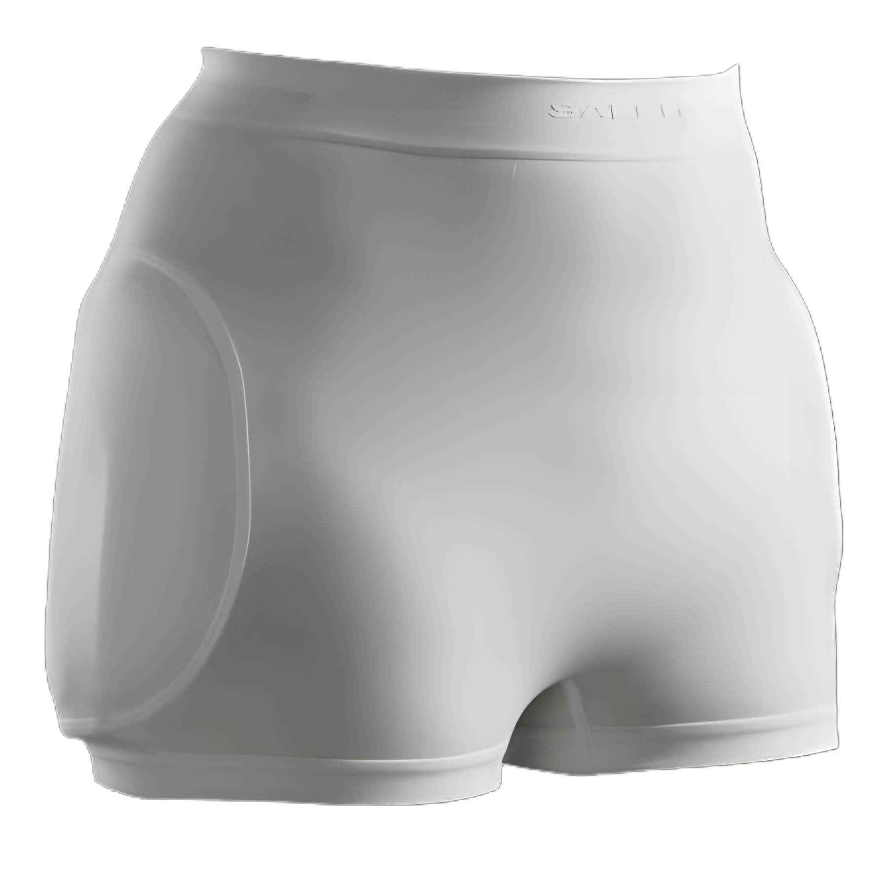 Hip Protection Pant SafeHip® AirX™ Unisex Brief Medium White Unisex