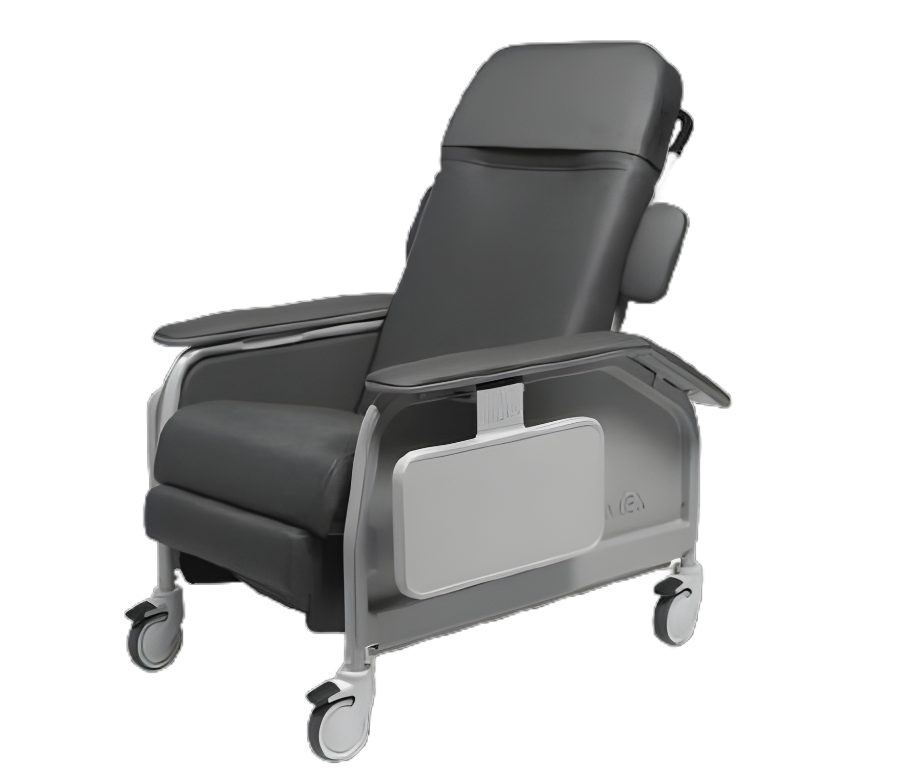 Clinical Care Recliner FR577RGH with Total Locking & Directional Casters - Vinyl