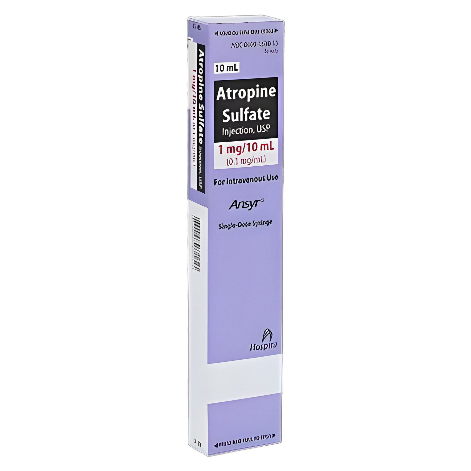 Atropine Sulfate 0.1 mg / mL Injection Prefilled Syringe 10 mL - 1019860