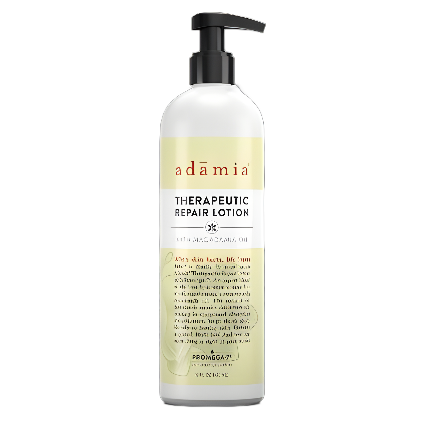 Adamia Therapeutic Repair Lotion 16 oz. - Unscented Hand and Body Moisturizer
