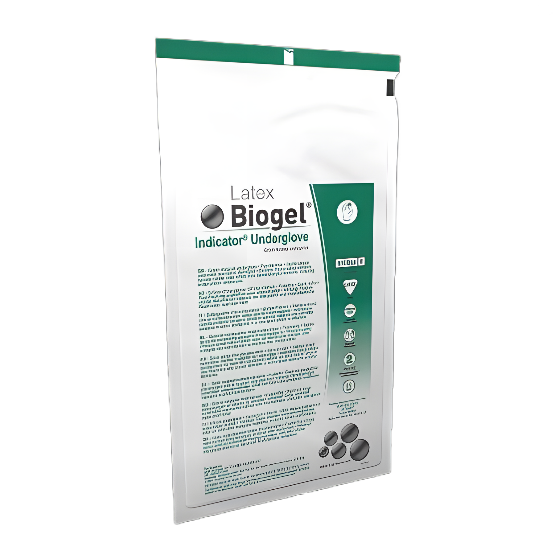 Surgical Underglove Biogel® Indicator™ Underglove Size 8 Sterile Latex Standard Cuff Length Smooth Green Not Chemo Approved