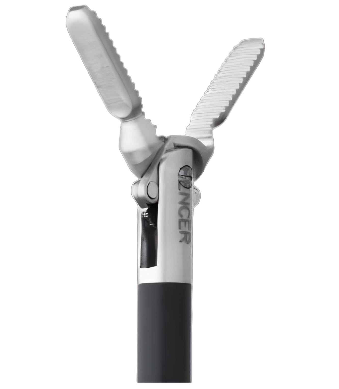V. Mueller 5mm Duckbill Dissector with 32cm Shaft - Double-Action, Blunt Thin Jaw