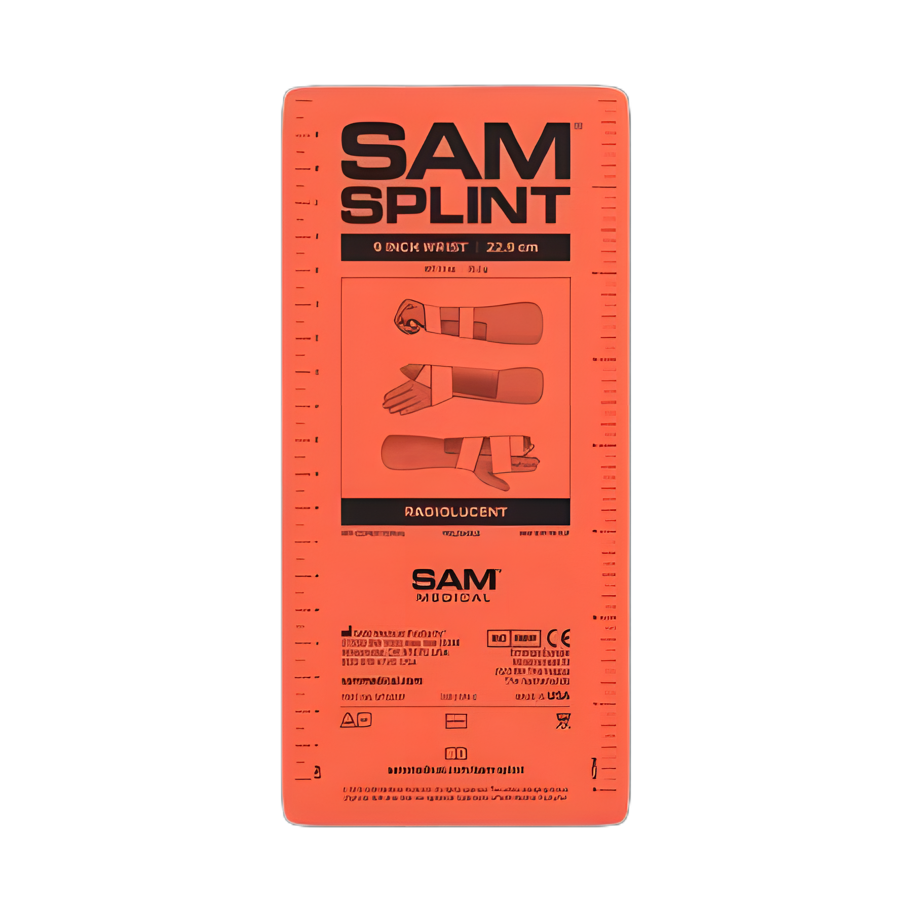 Sam® Moldable Splint Orange