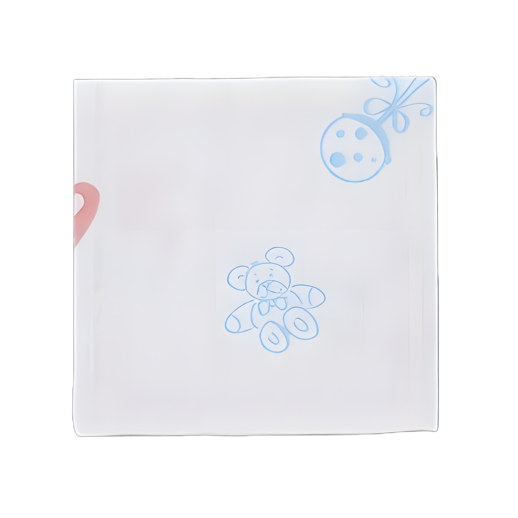 Scale Liner Paper Tidi® 13 Inch Width Print (Pins, Bottles and Carriages) Smooth - 981225