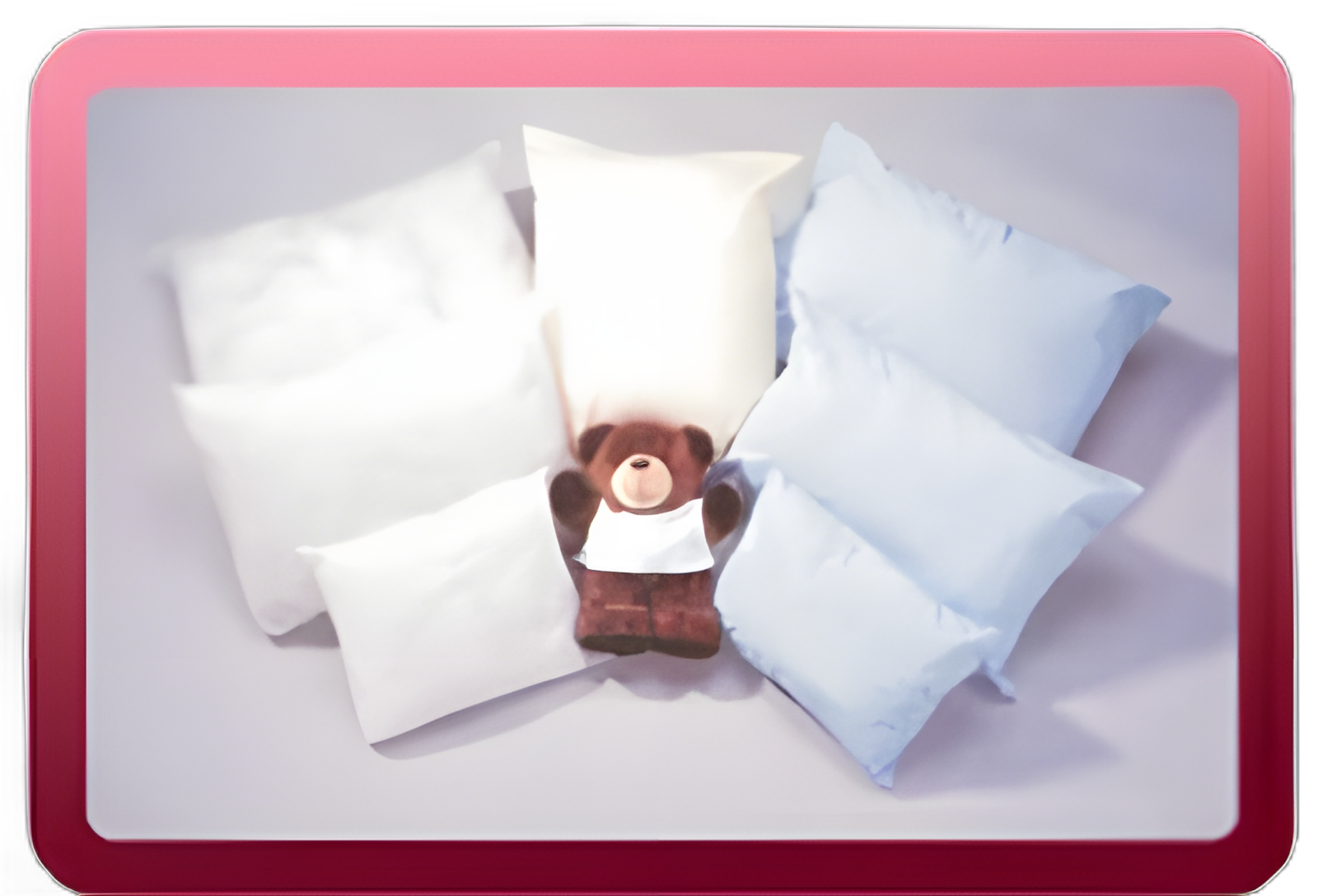 Bed Pillow Endurance* 18 X 24 Inch White Reusable